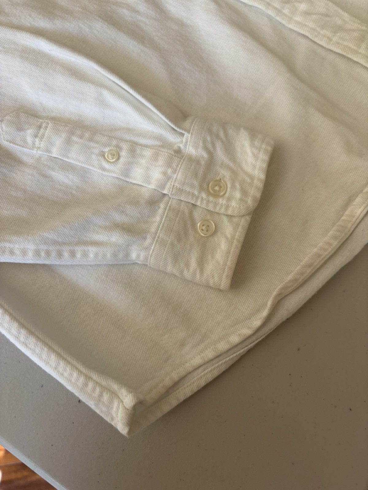 Supreme Supreme Small Box Logo Button Up Shirt White Size US L / EU 52-54 / 3 - 5 Thumbnail