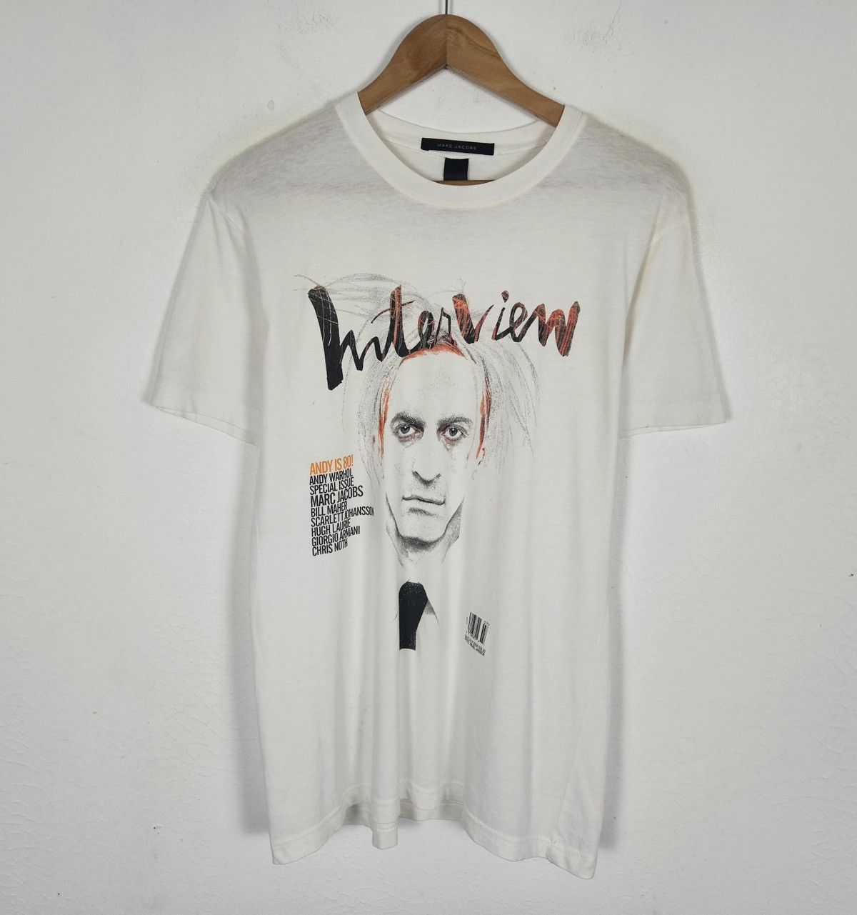 Marc Jacobs Marc Jacobs Andy Warhol photo tee shirt Size US M / EU 48-50 / 2 - 3 Thumbnail