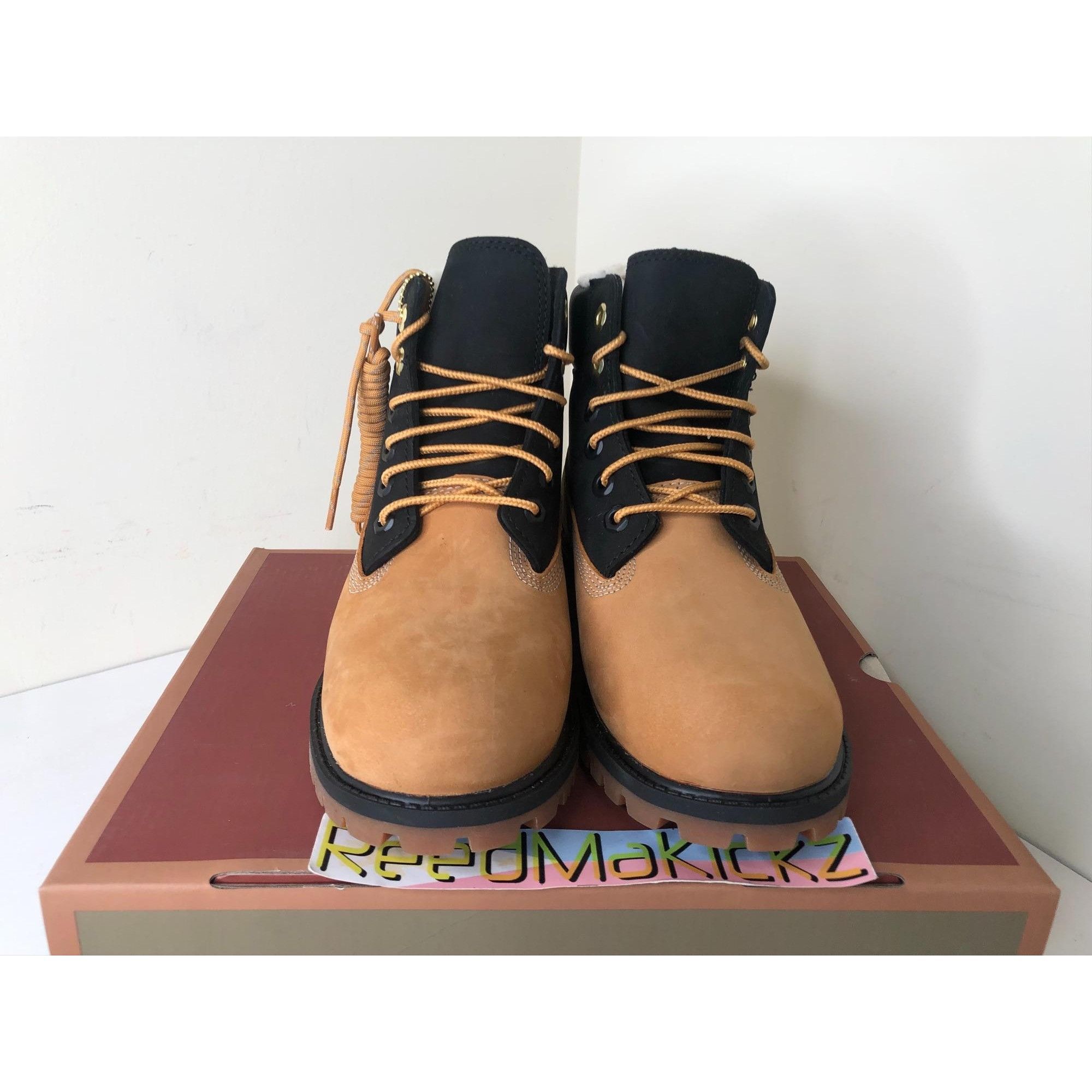 Timberland Timberland Boots Shearling Wheat GS 5.5Y Size US 5.5 / EU 38 - 2 Thumbnail