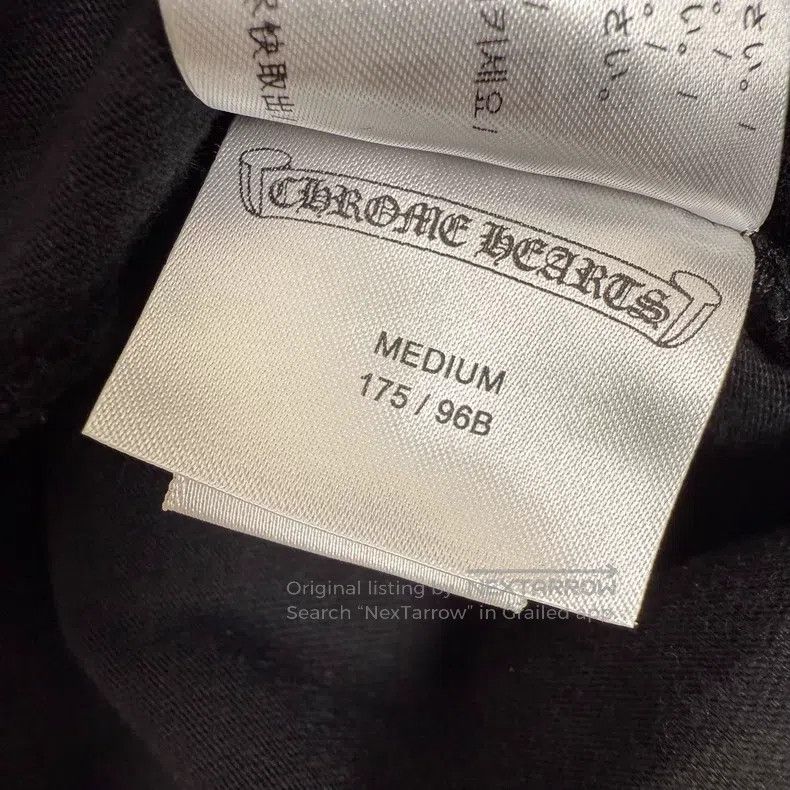Chrome Hearts CHROME HEARTS Size M Black and yellow logo long sleeve Size US M / EU 48-50 / 2 - 5 Thumbnail