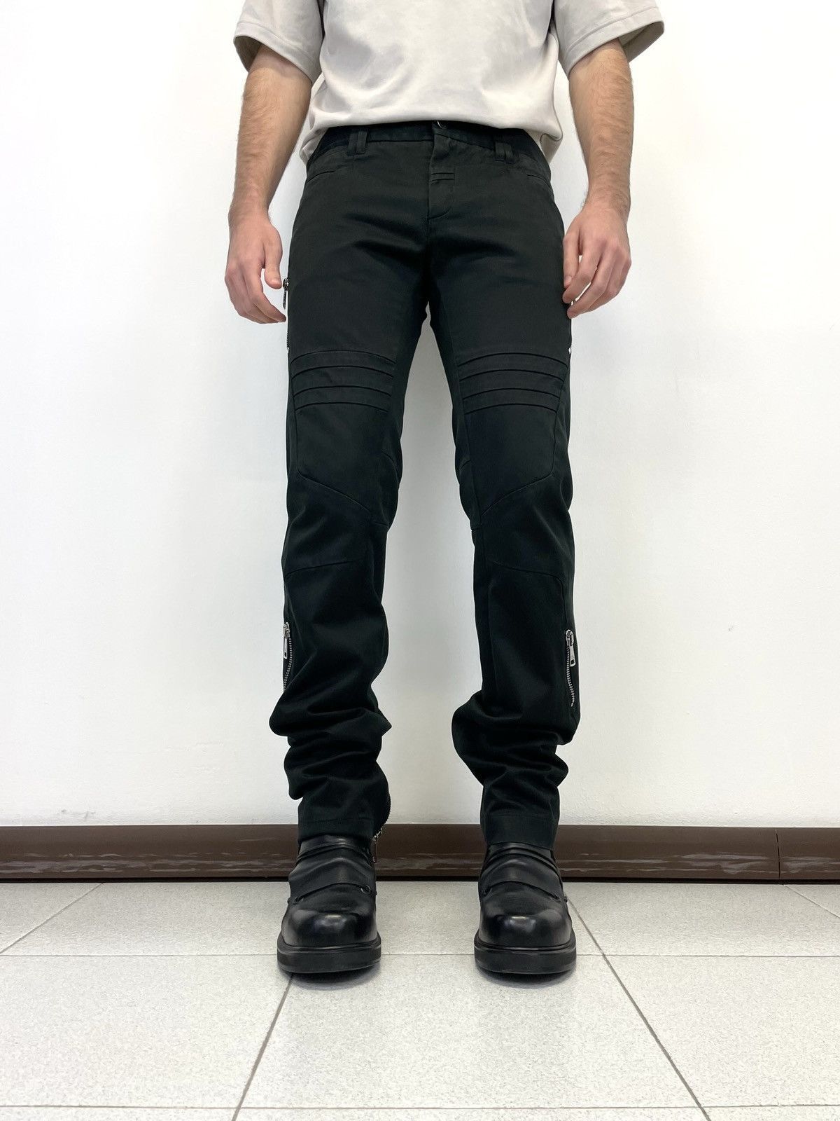 Dolce & Gabbana Multi Pocket Biker Moto Pant Size US 34 / EU 50 - 2 Thumbnail