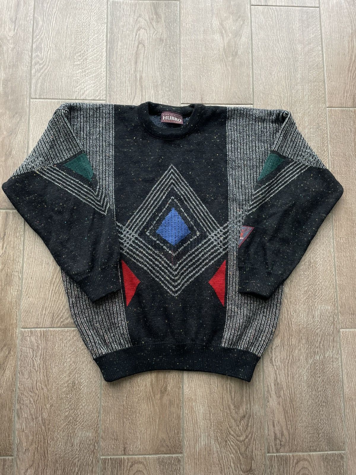 Vintage Vintage Hubro Skjaeveland Made In Norway Crazy Warm Sweater ...