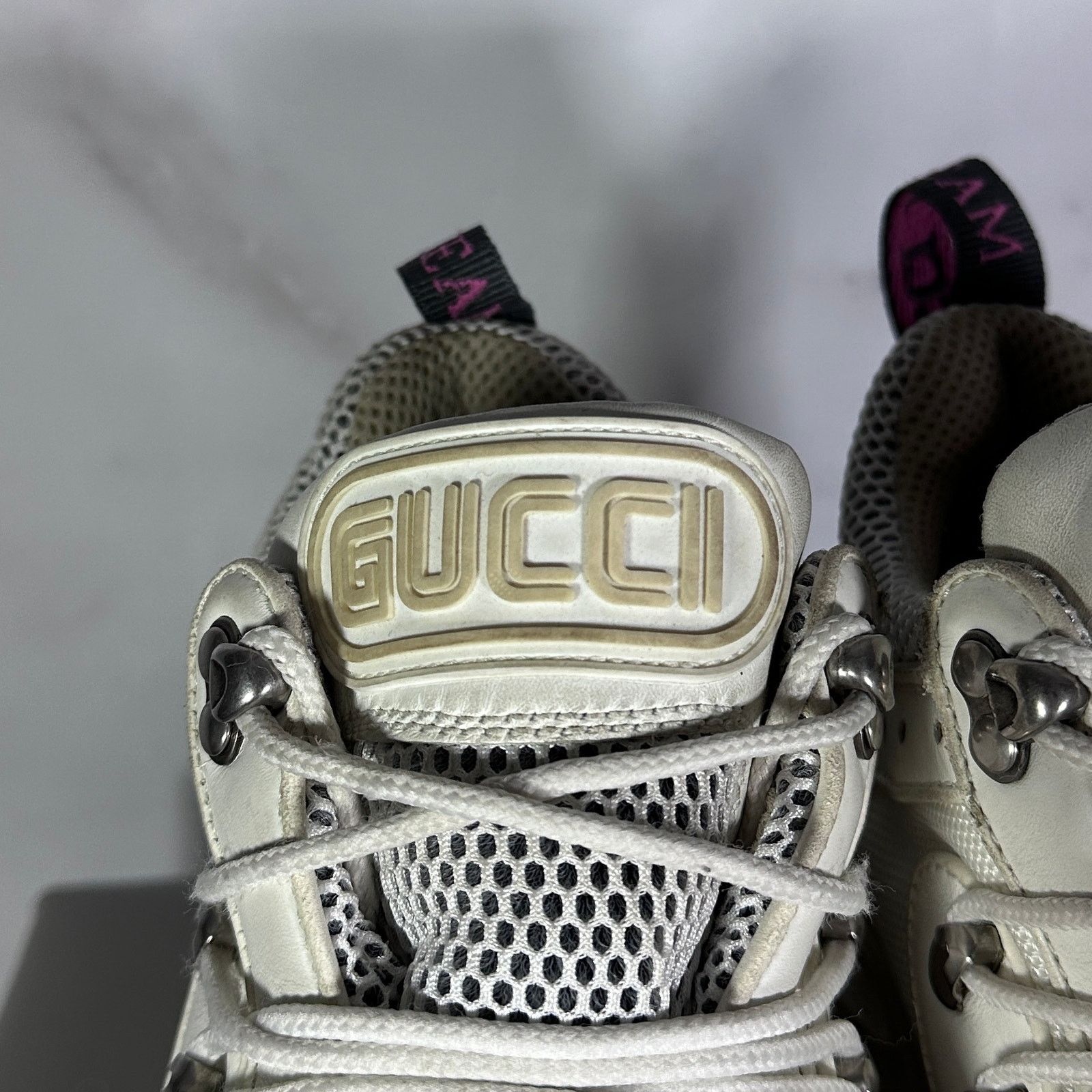 Gucci Flashtrek Low White Size US 7 / IT 37 - 9 Thumbnail
