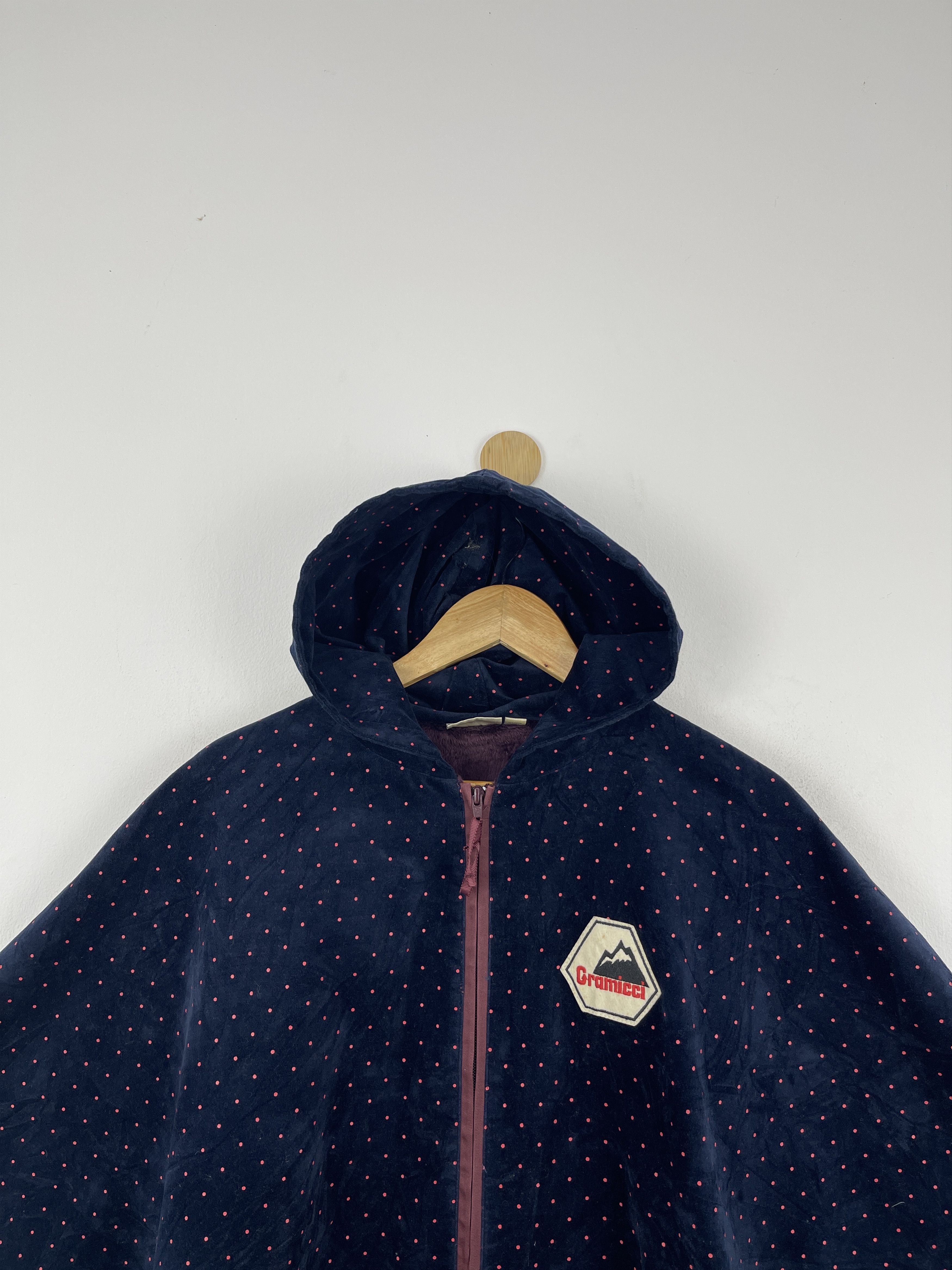 Japanese Brand Vintage Gramicci poncho Full Zipper Hooded JA0101 Size US XL / EU 56 / 4 - 3 Thumbnail