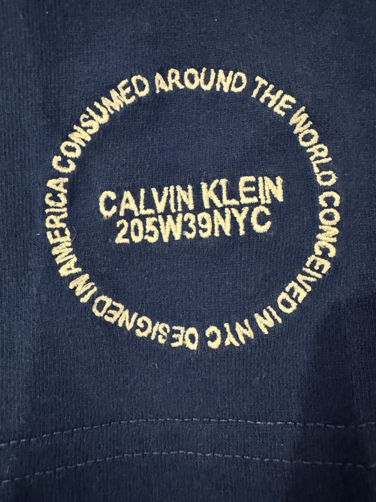 Calvin Klein 205W39NYC Calvin Klein 205W39NYC Yale Oversized Printed , Mock Neck Size US M / EU 48-50 / 2 - 7 Thumbnail