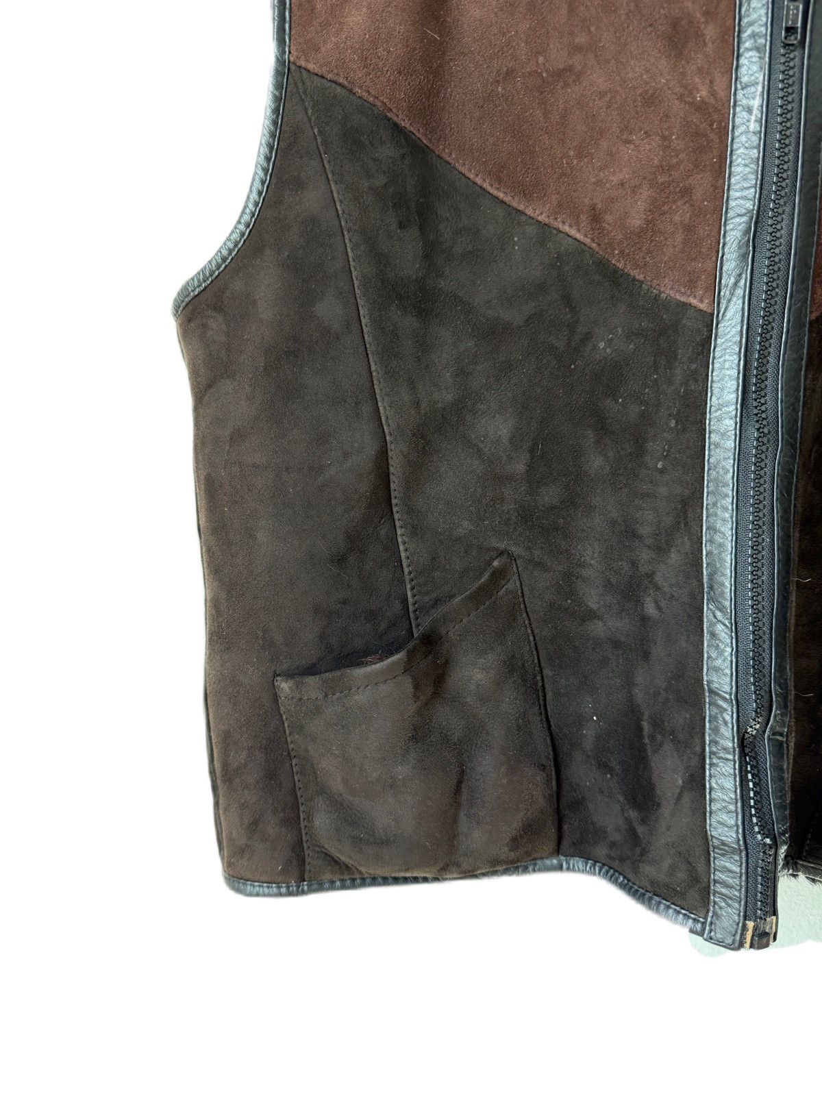 Japanese Brand VINTAGE B3 STYLE JACKET VEST SHERLING ITALIAN STYLE Size US M / EU 48-50 / 2 - 5 Thumbnail
