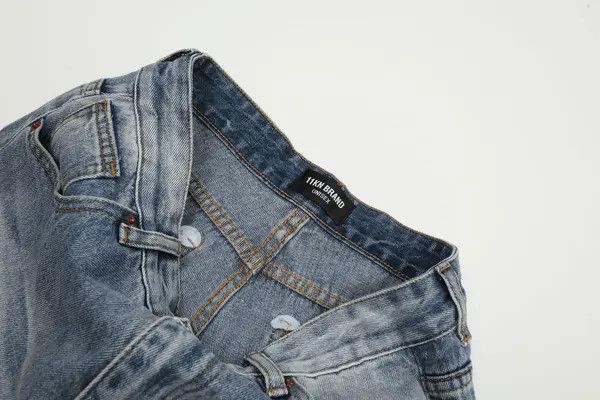 VIBE American retro distressed raw edge flared jeans Size US 32 / EU 48 - 4 Thumbnail