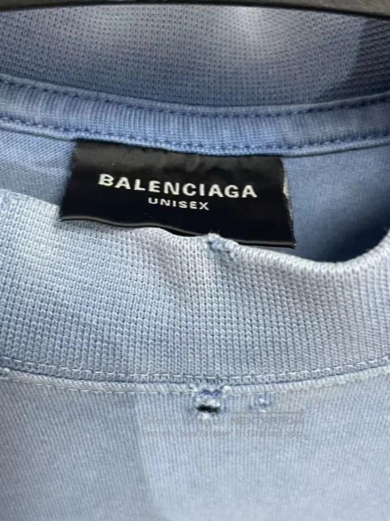 Balenciaga Balenciaga Tape Short Sleeve T-Shirt Size US M / EU 48-50 / 2 - 3 Thumbnail