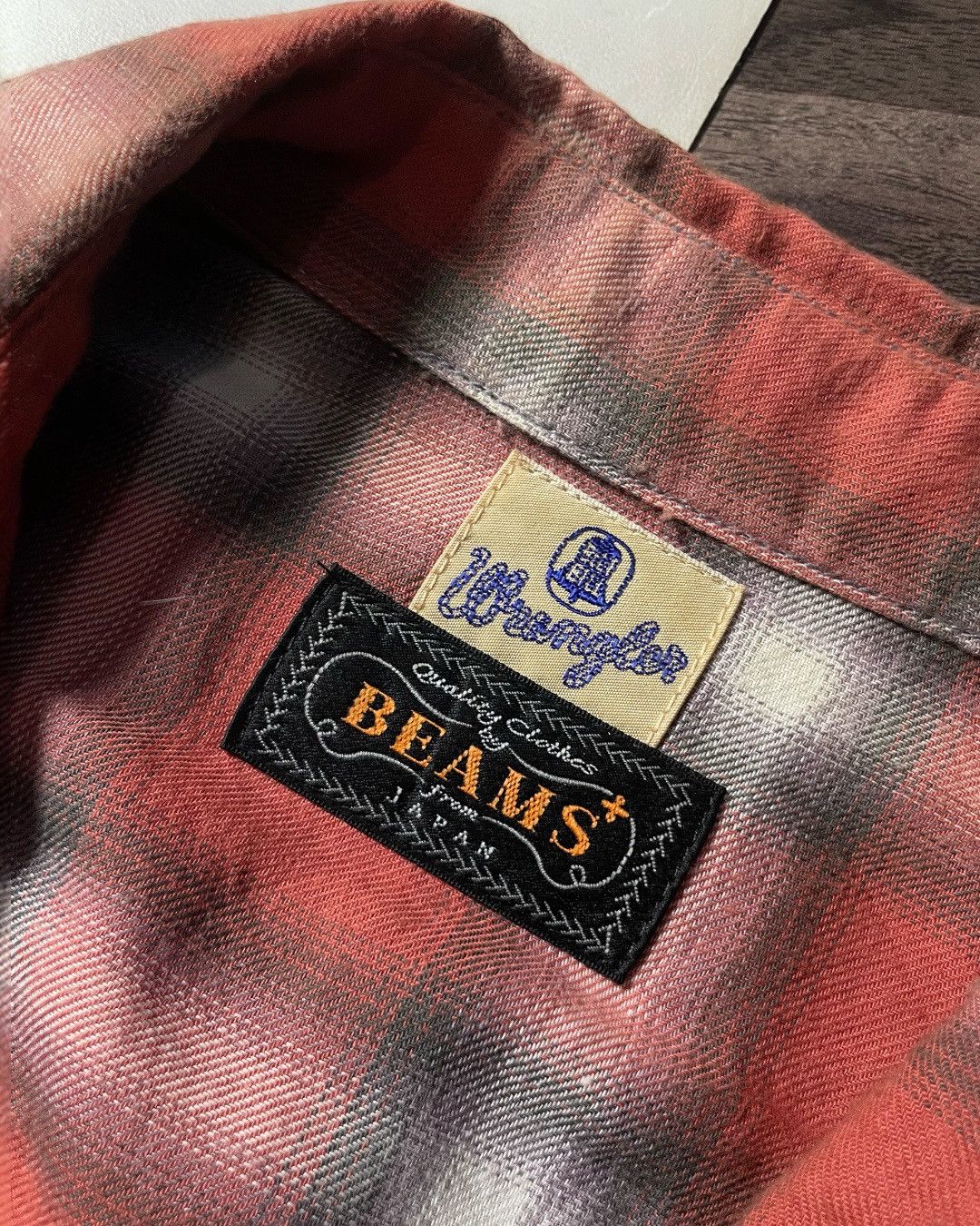 Wrangler Flannel Shirt Western Double Pocket WRANGLER x BEAMS JAPAN Size US M / EU 48-50 / 2 - 5 Thumbnail