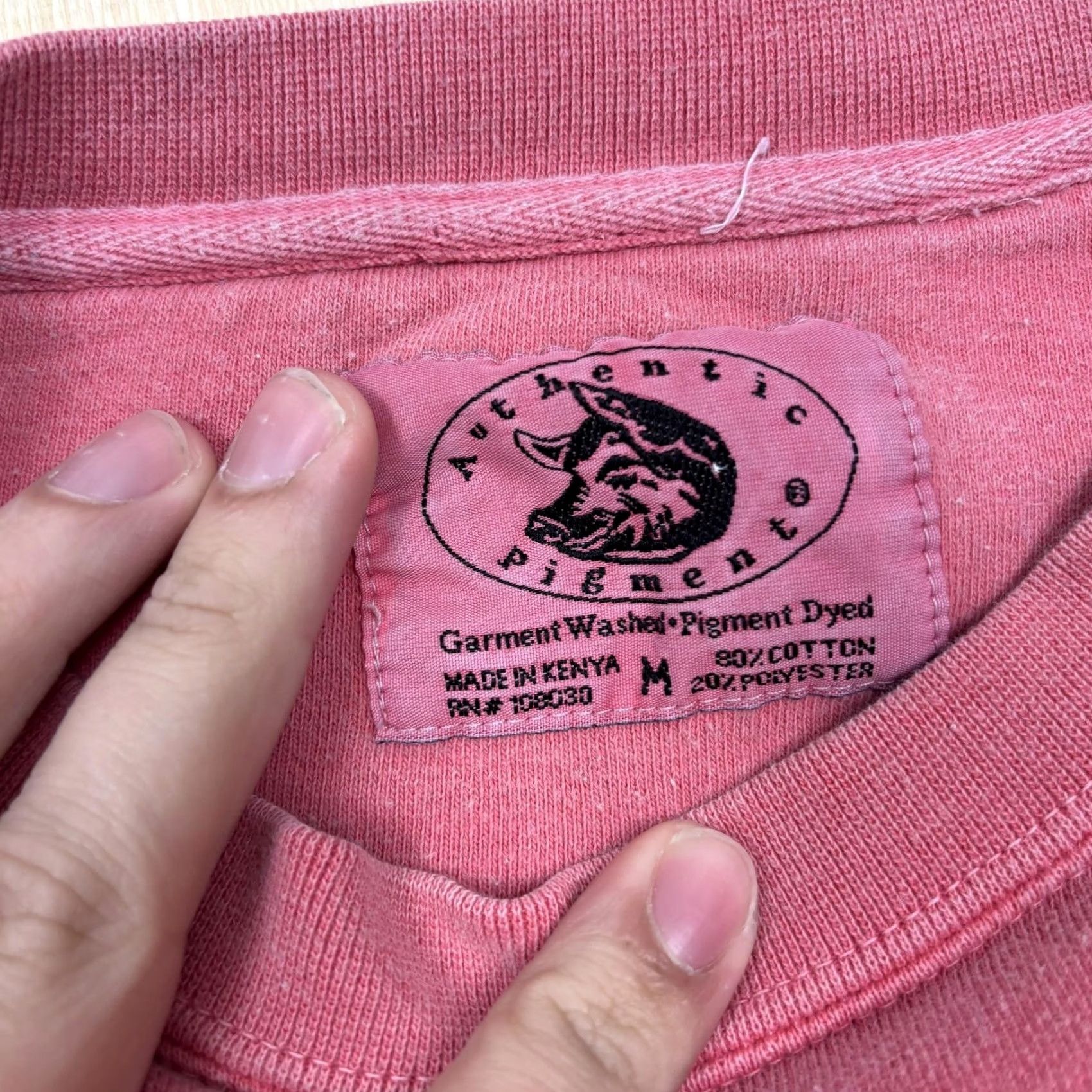 Pinko Authentic Pigment Sweatshirt Mens M Pink Beach Cape May Floral Graphic Print Crew Neck Pullover Embroidered Logo Fleece Size US M / EU 48-50 / 2 - 3 Thumbnail