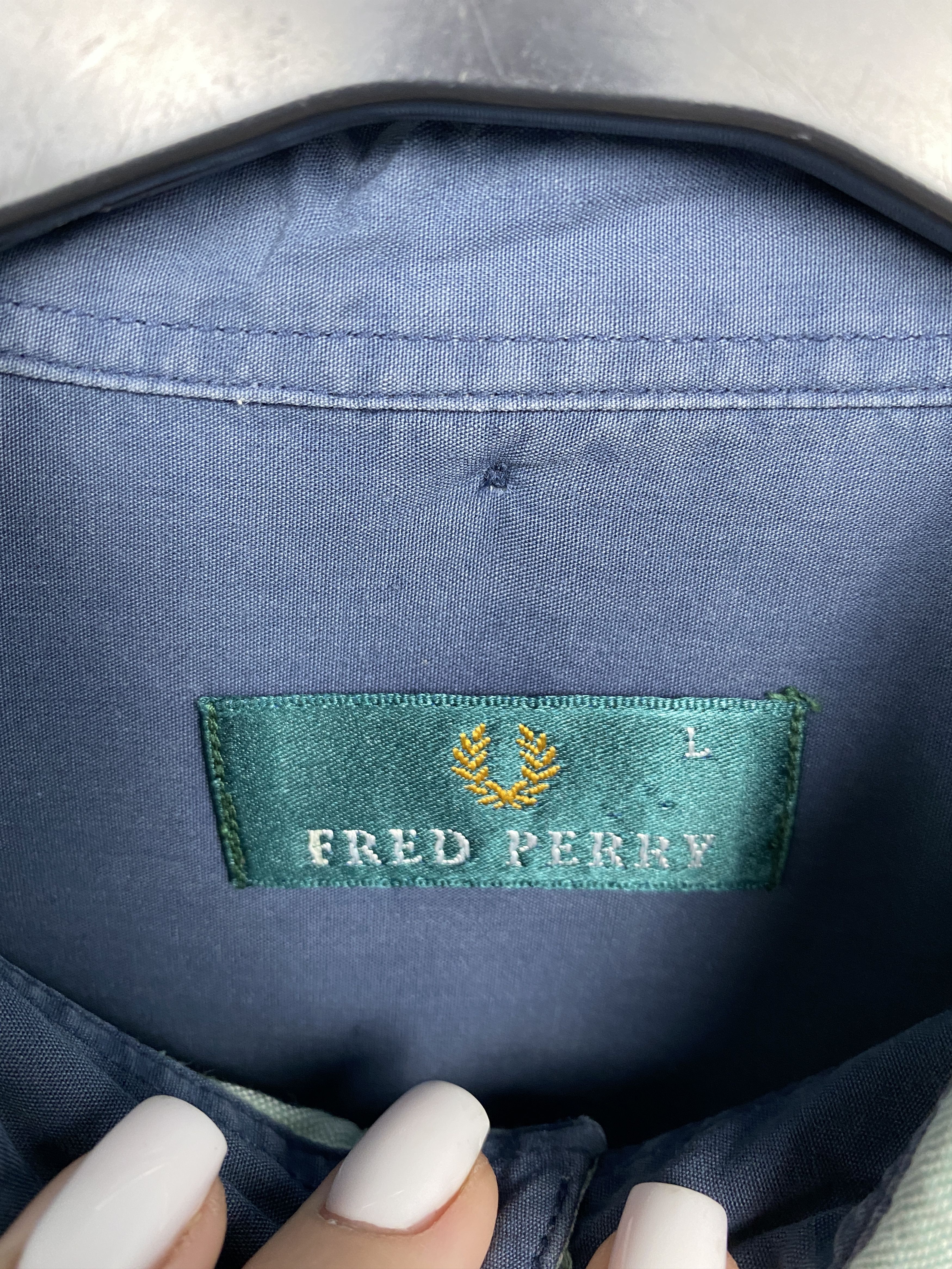 Fred Perry Fred Perry Vintage Mens Long Sleeve Shirt Size US L / EU 52-54 / 3 - 4 Thumbnail