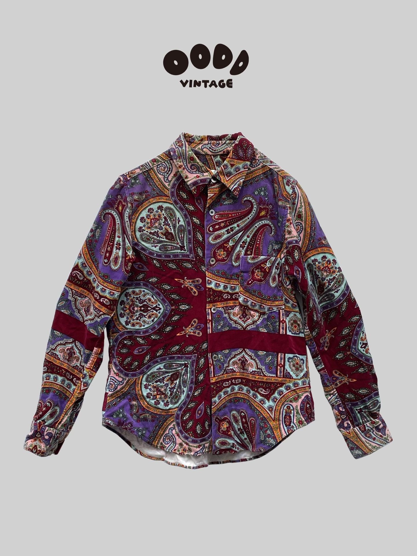 Comme des Garcons Comme Des Garcons Paisley Print Shirt Size M / US 6-8 / IT 42-44 - 1 Thumbnail