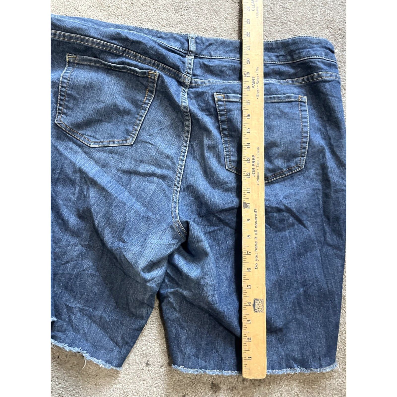Torrid Torrid Denim Cut Off Shorts Plus Size 22 Women’s Size 40" / US 18 - 4 Thumbnail