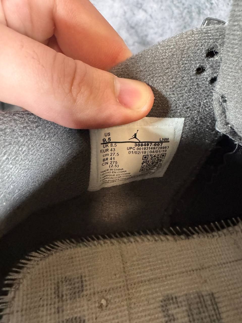 Jordan Brand Size 9.5 | Jordan 4 Cool Grey No Box | Pre-Owned Size US 9.5 / EU 42-43 - 5 Thumbnail