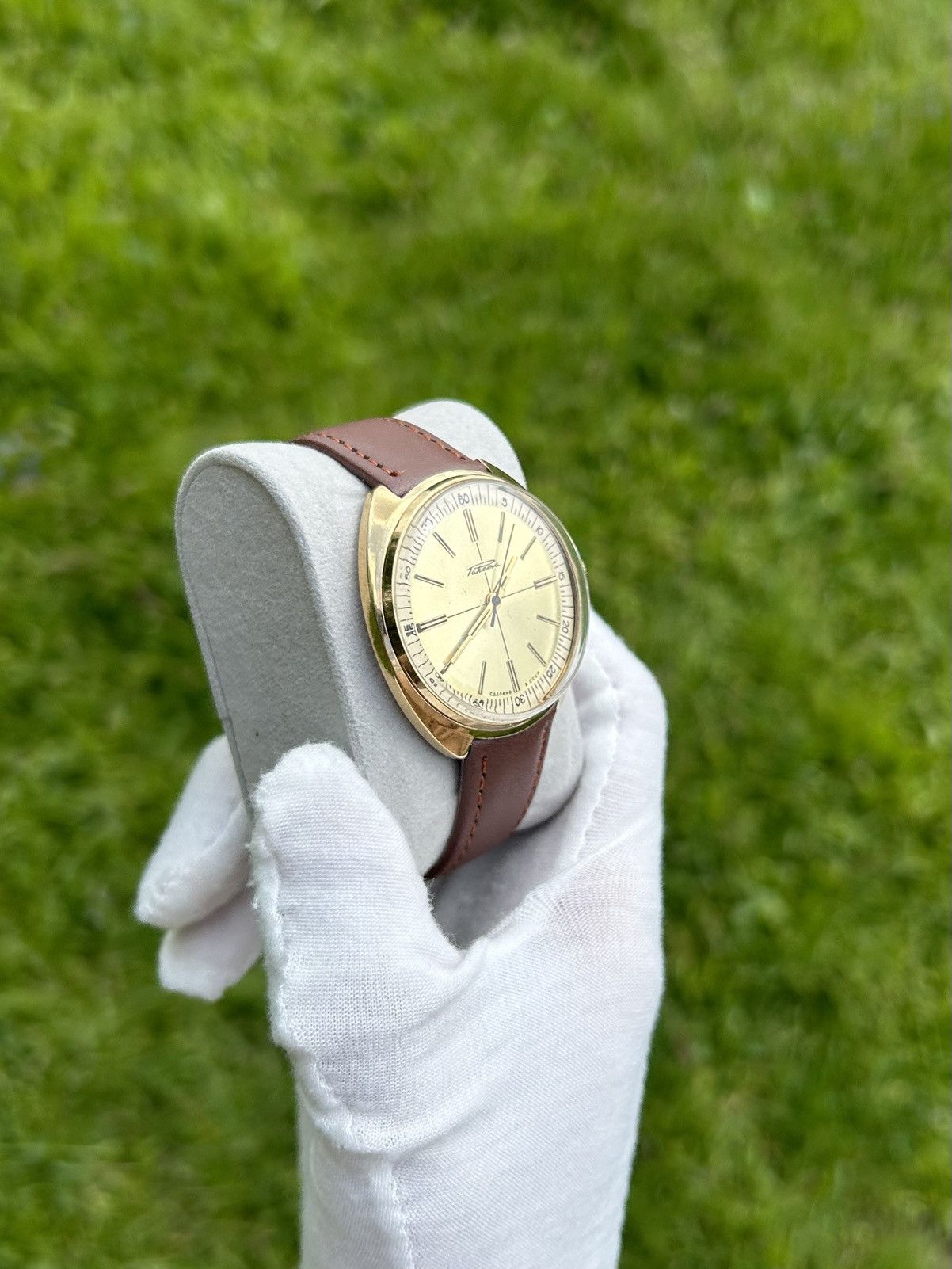 Vintage Vintage Watch Raketa Soviet USSR Mechanical Authentic 1980s Size ONE SIZE - 6 Thumbnail