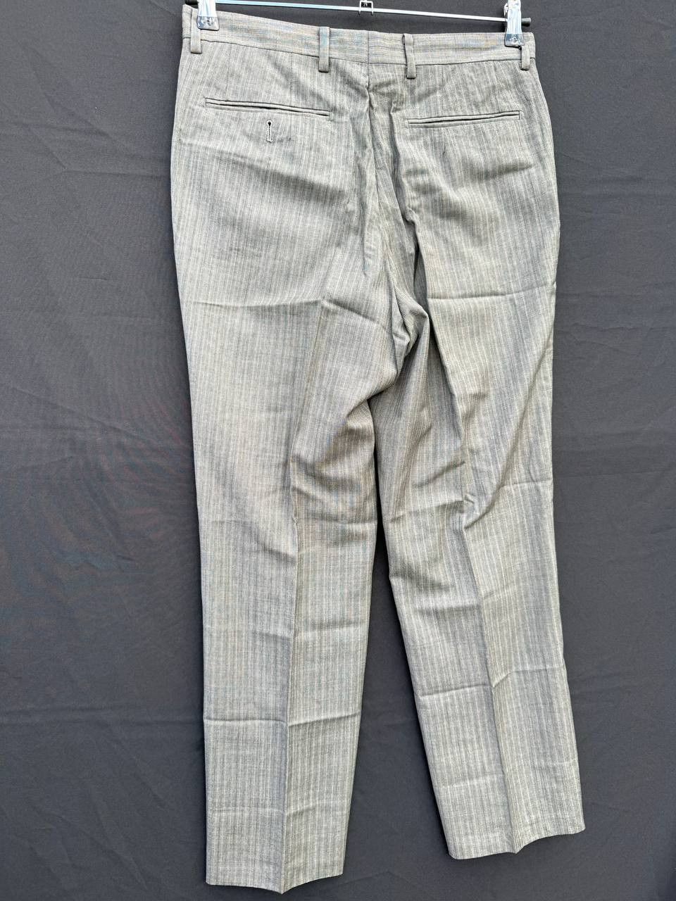 Other Lonner Dormeuil Double Breasted Navy Pinstripe Suit Size 38R - 13 Thumbnail