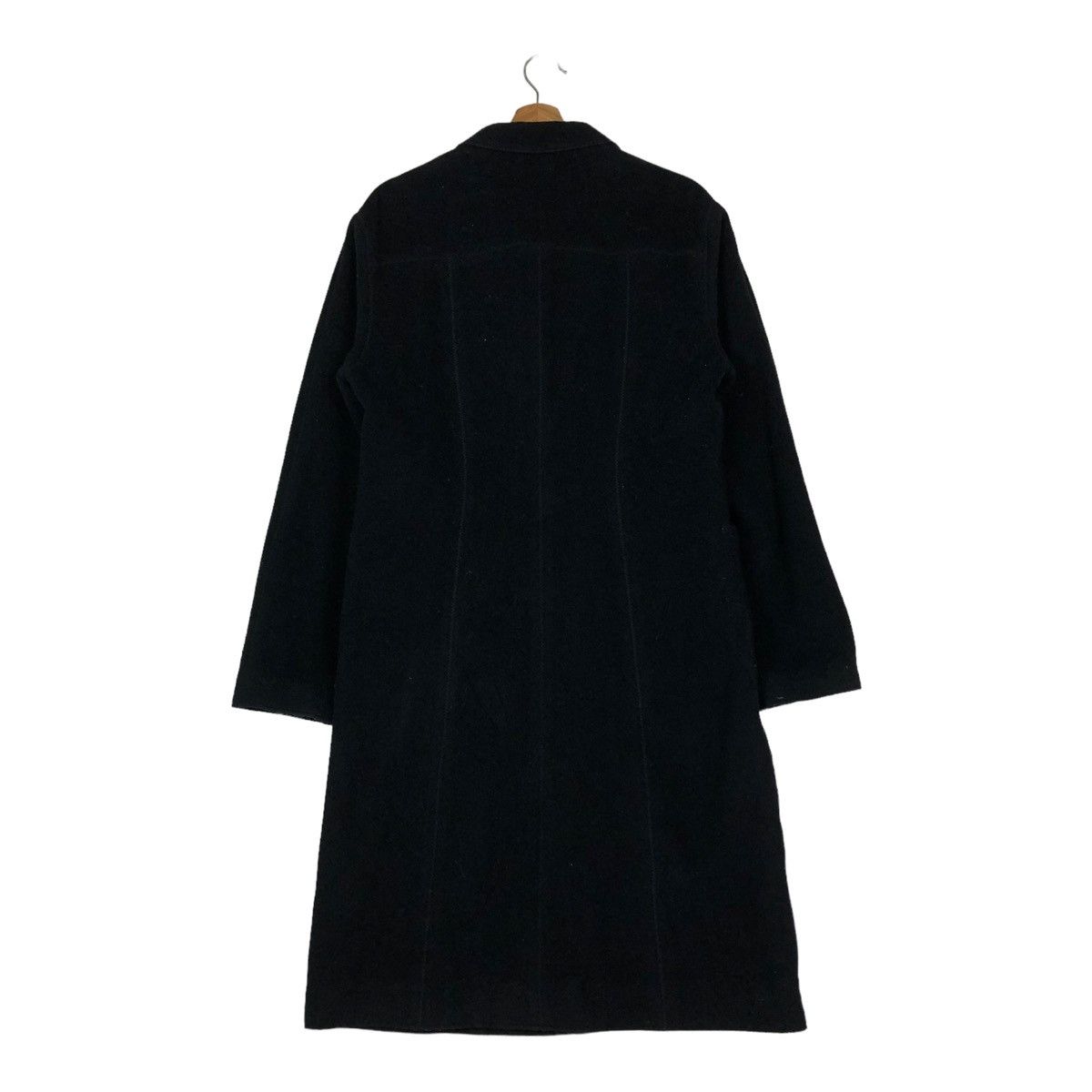 Japanese Brand VINTAGE WOOL LONG JACKET DOUBLE COLLAR 5351 POUR LES HOMMES Size US M / EU 48-50 / 2 - 9 Thumbnail