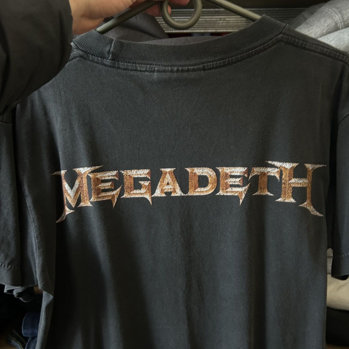 Band Tees Vintage Megadeath Big Graphic Logo 1990’s the rock band tee Size US M / EU 48-50 / 2 - 10 Thumbnail