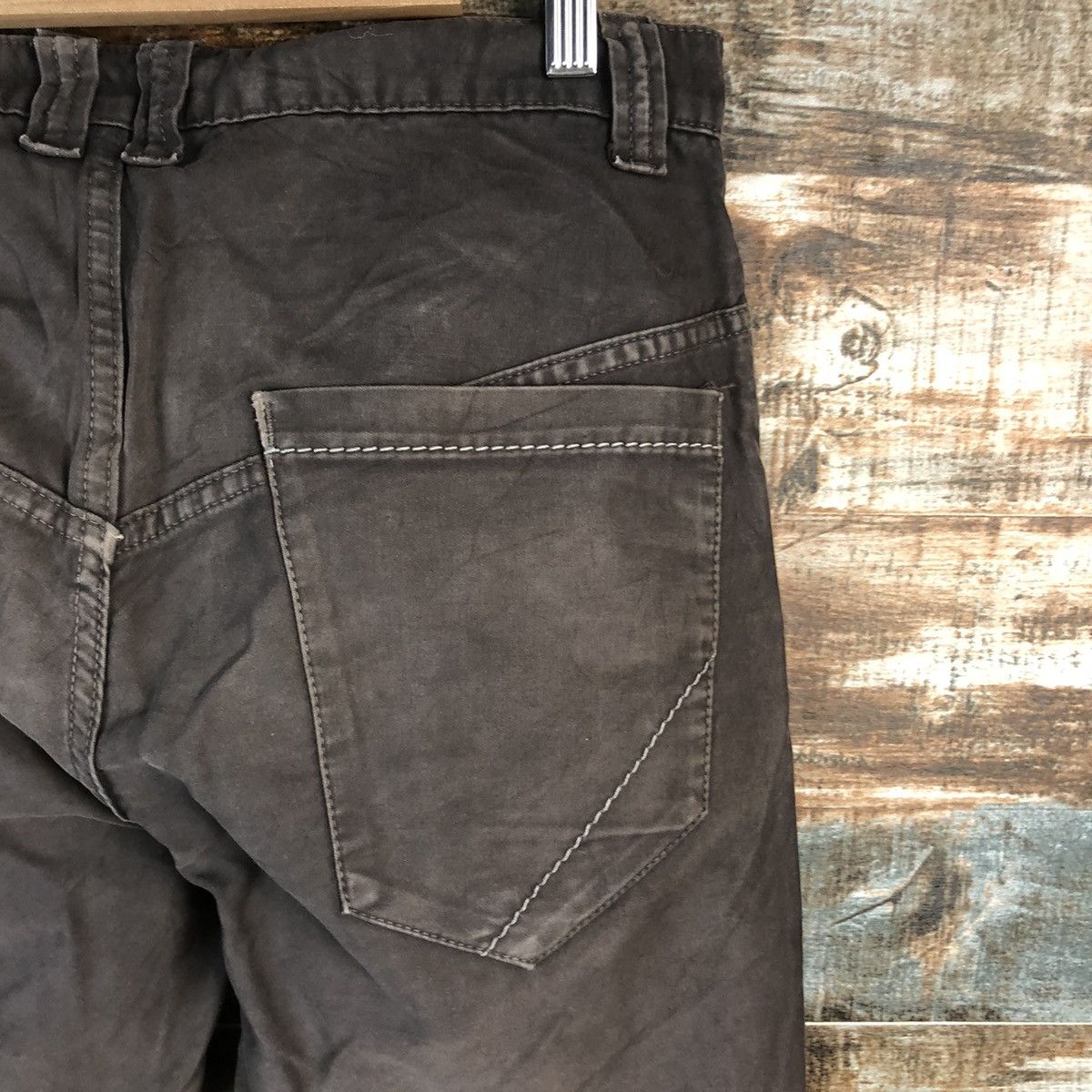 Japanese Brand Cau ooo Brown vintage Casual Pants #A1425 Size US 30 / EU 46 - 17 Thumbnail