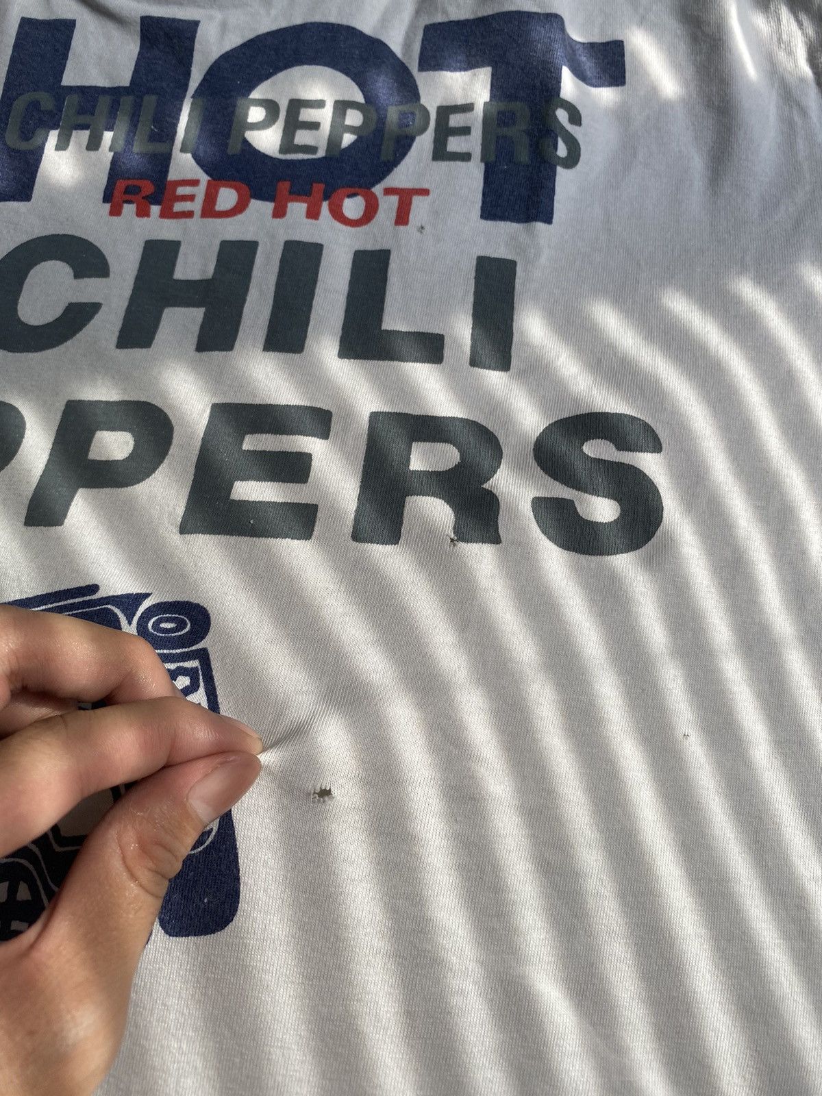Band Tees × Vintage RARE Red Hot Chili Peppers Tshirt Bootleg 90s Size US XL / EU 56 / 4 - 10 Thumbnail