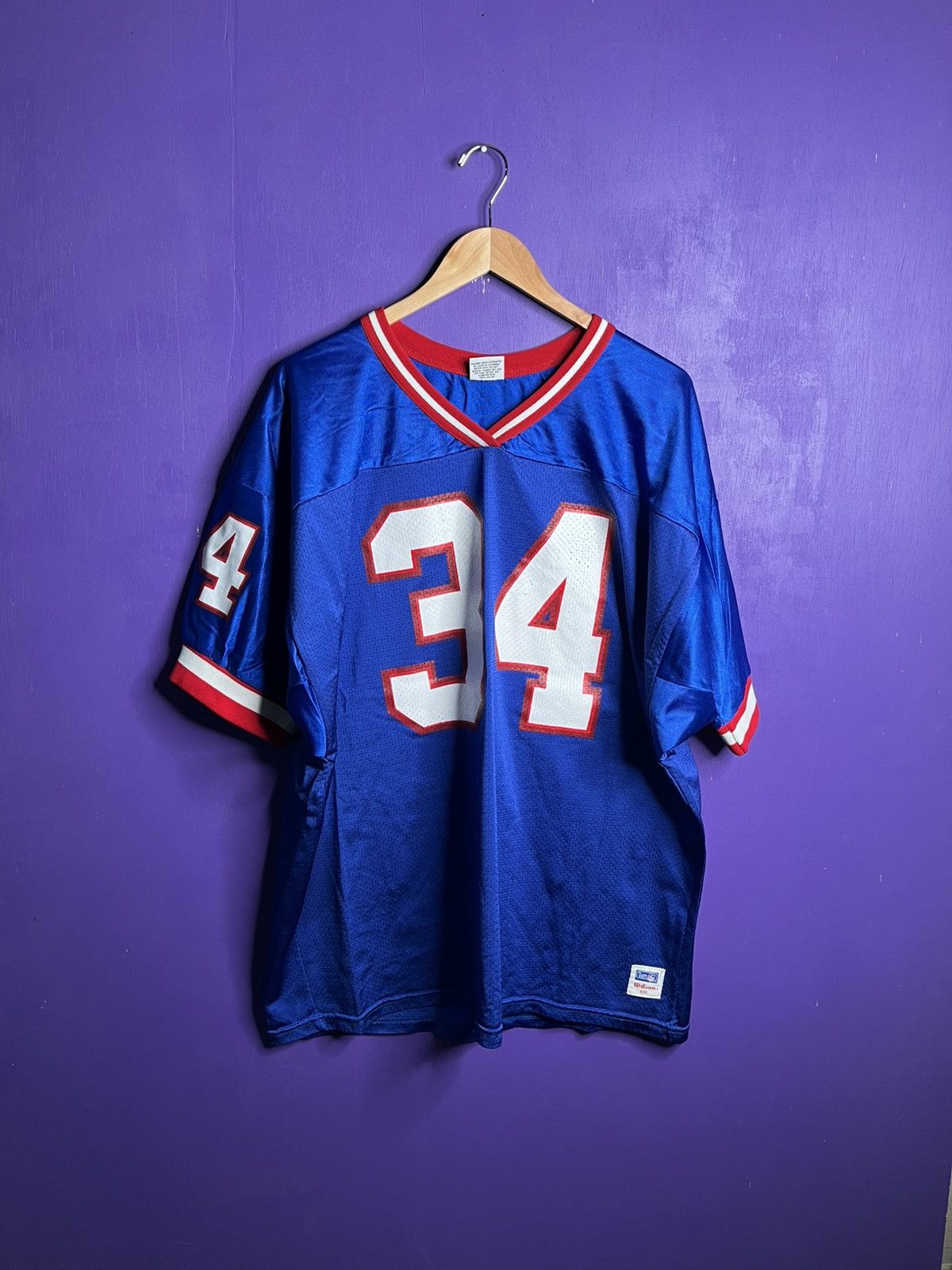 NFL × Vintage × Wilson Vintage 90s Wilson Herschel Walker giants football jersey Size US XXL / EU 58 / 5 - 1 Thumbnail