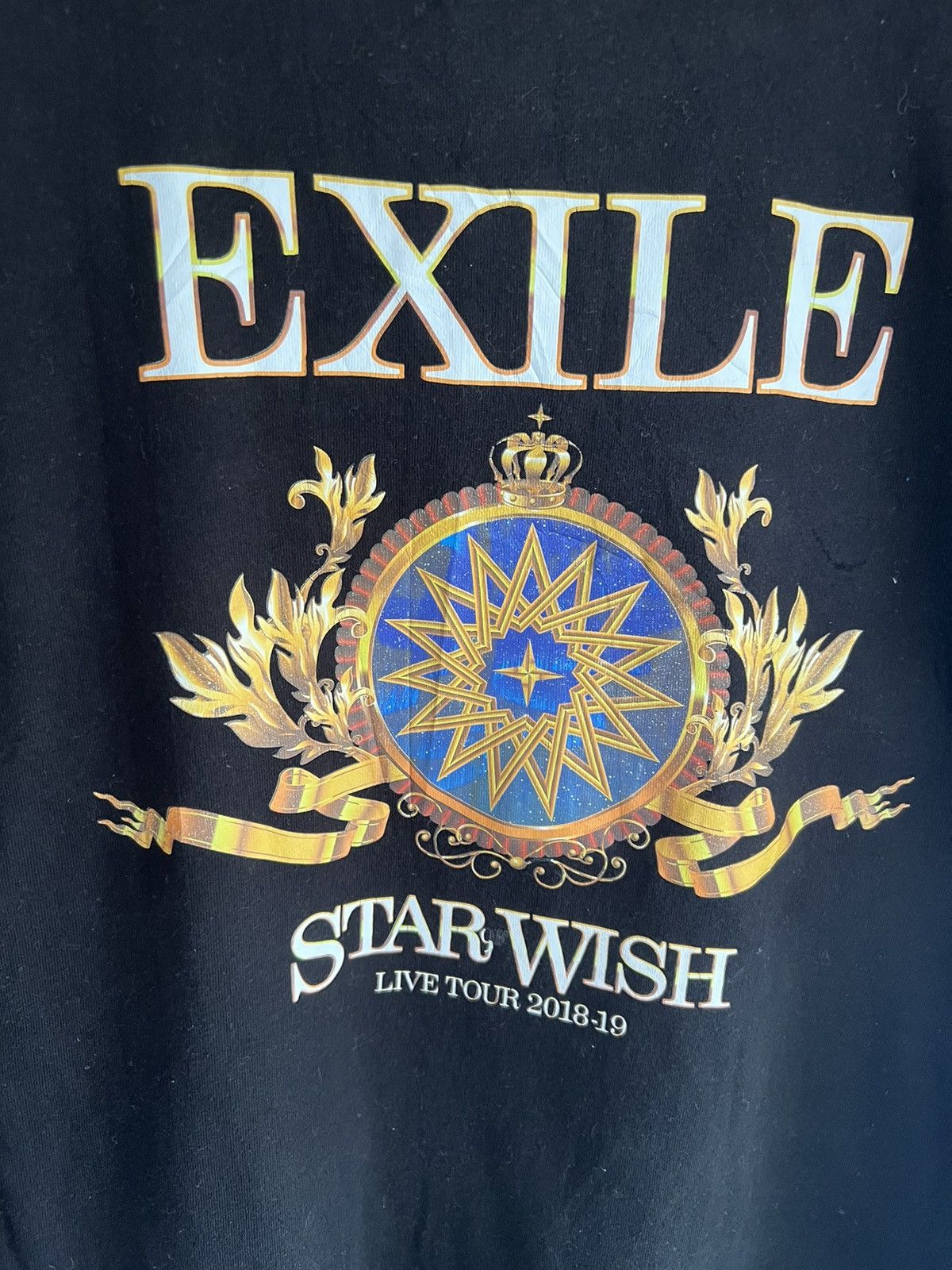 Band Tees 🔥Exile Japanese Band Star of Wish Live Tour Tee Size US M / EU 48-50 / 2 - 8 Thumbnail