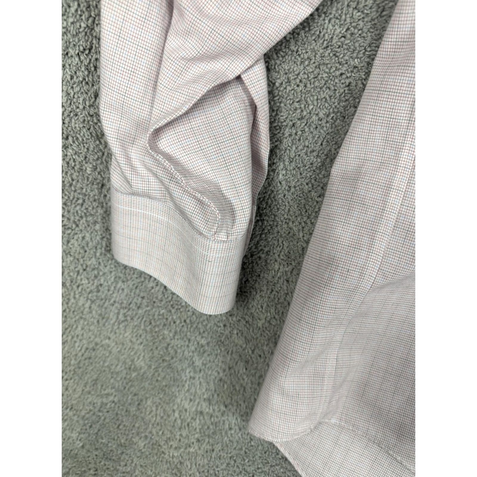 Brooks Brothers Brooks Brothers Shirt Dress Mens 15.5 34 Pink Check Non-Iron Supima Cotton Shirt Dress Mens 15.5 34 Pink Check Non-Iron Supima Cotton Size 42R - 2 Thumbnail