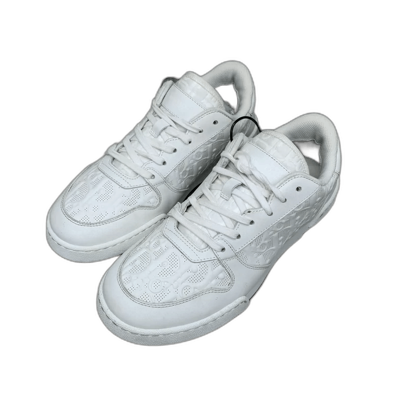Dior Dior White Embossed Sneaker Size 37 Size US 5 / EU 37 - 1 Thumbnail