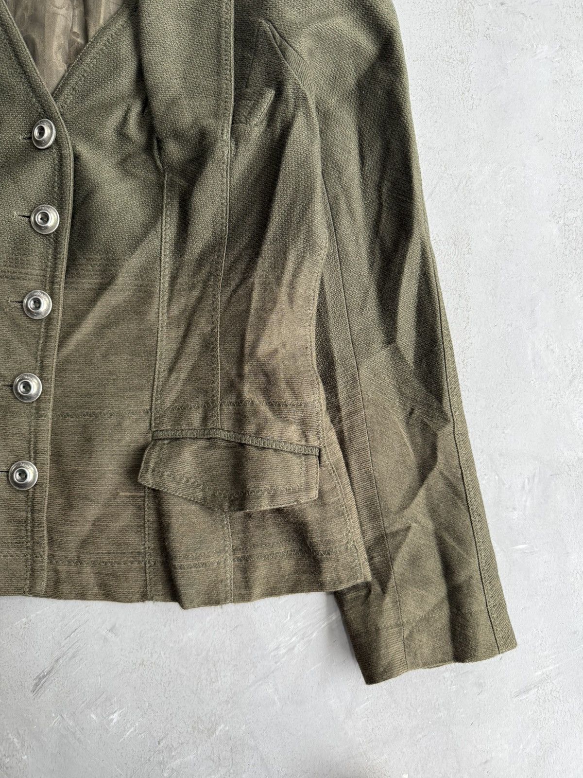 Dior 2000s Dior - Galliano Era Wool Blazer Size XS / US 0-2 / IT 36-38 - 4 Thumbnail