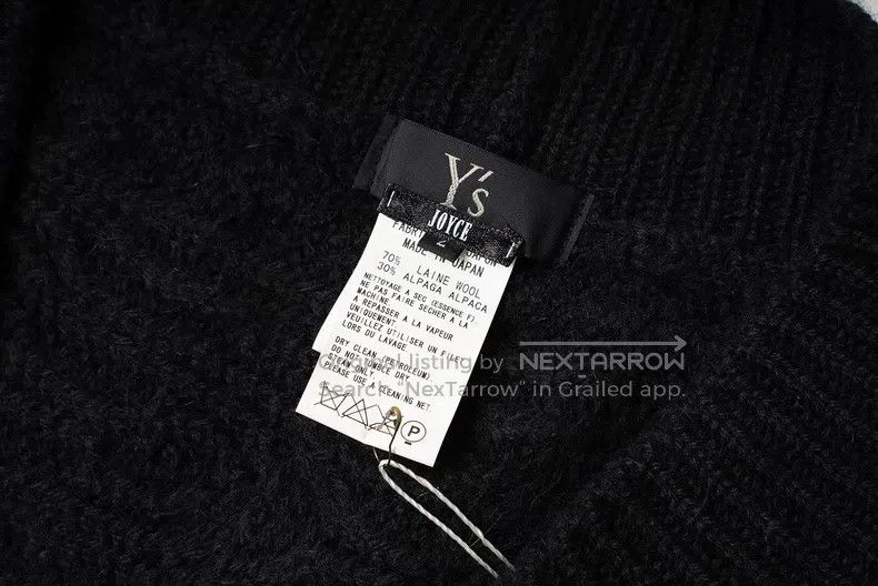 Yohji Yamamoto YOHJI YAMAMOTO 3D Knitted Long-Sleeved Knit Top Size US M / EU 48-50 / 2 - 4 Thumbnail