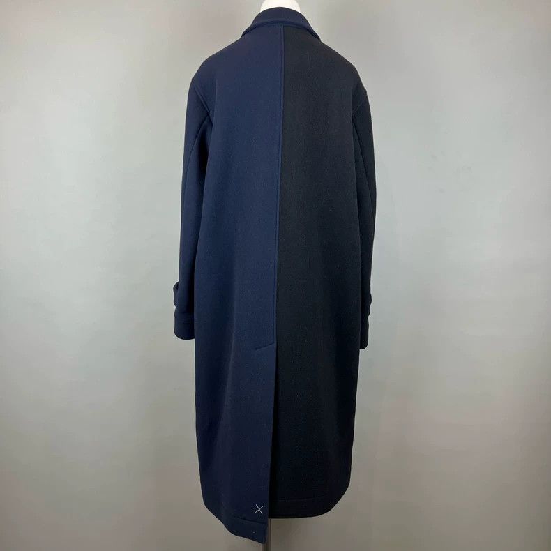 Loewe LOEWE Black and blue tweed coat Size XL / US 12-14 / IT 48-50 - 2 Thumbnail