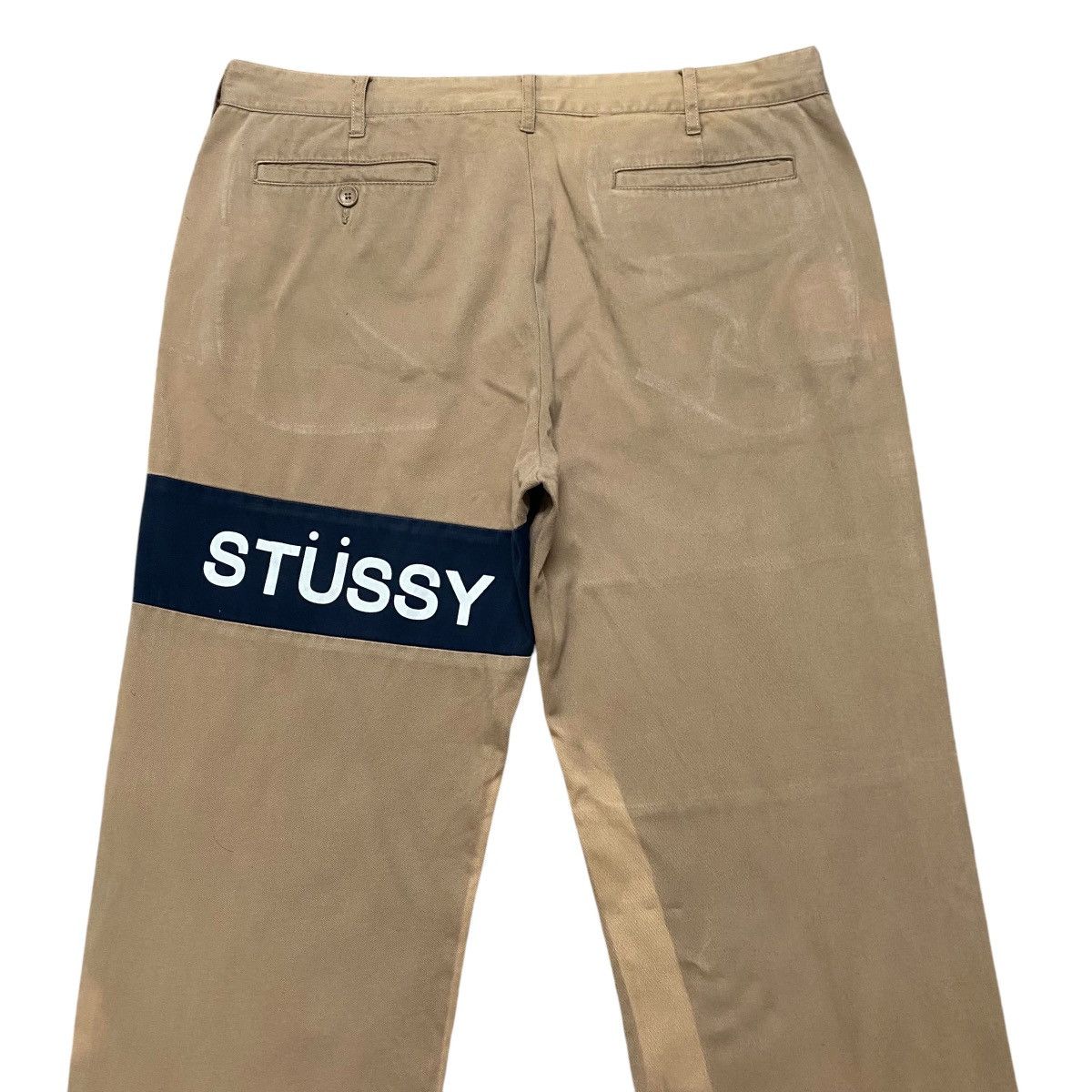 Stussy Stussy Chinos Spellout Pants Faded Size US 34 / EU 50 - 9 Thumbnail