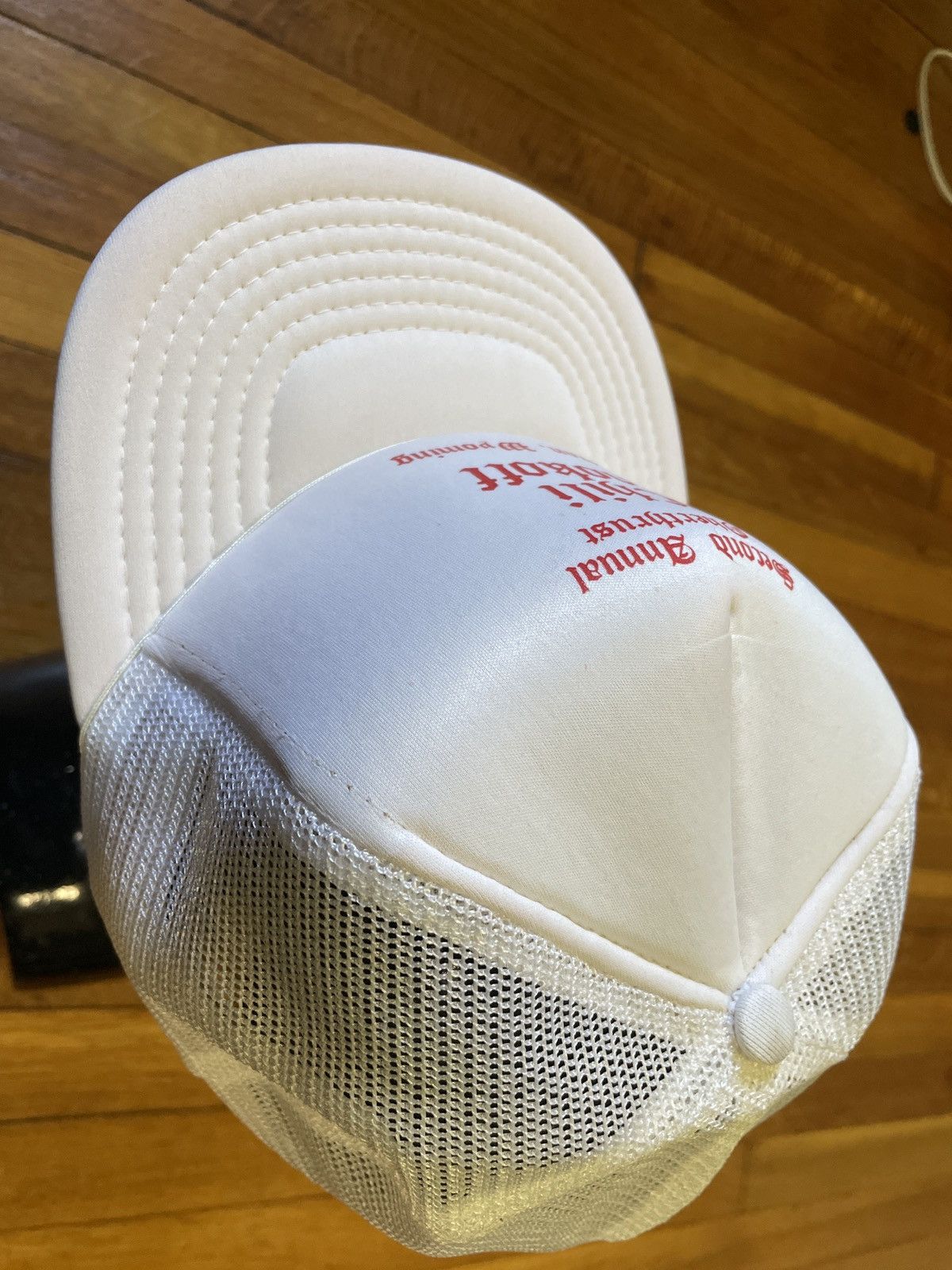 Vintage Chili Cookoff Evanston Wyoming Hat Cap second annual Trucker Size ONE SIZE - 5 Thumbnail