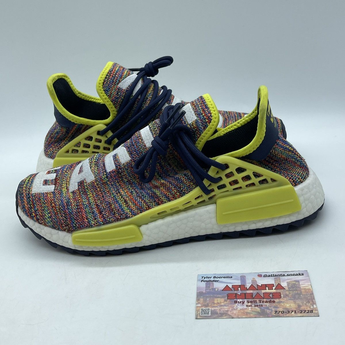 Adidas Pharrell x NMD trail human race Size US 9.5 / EU 42-43 - 1 Thumbnail