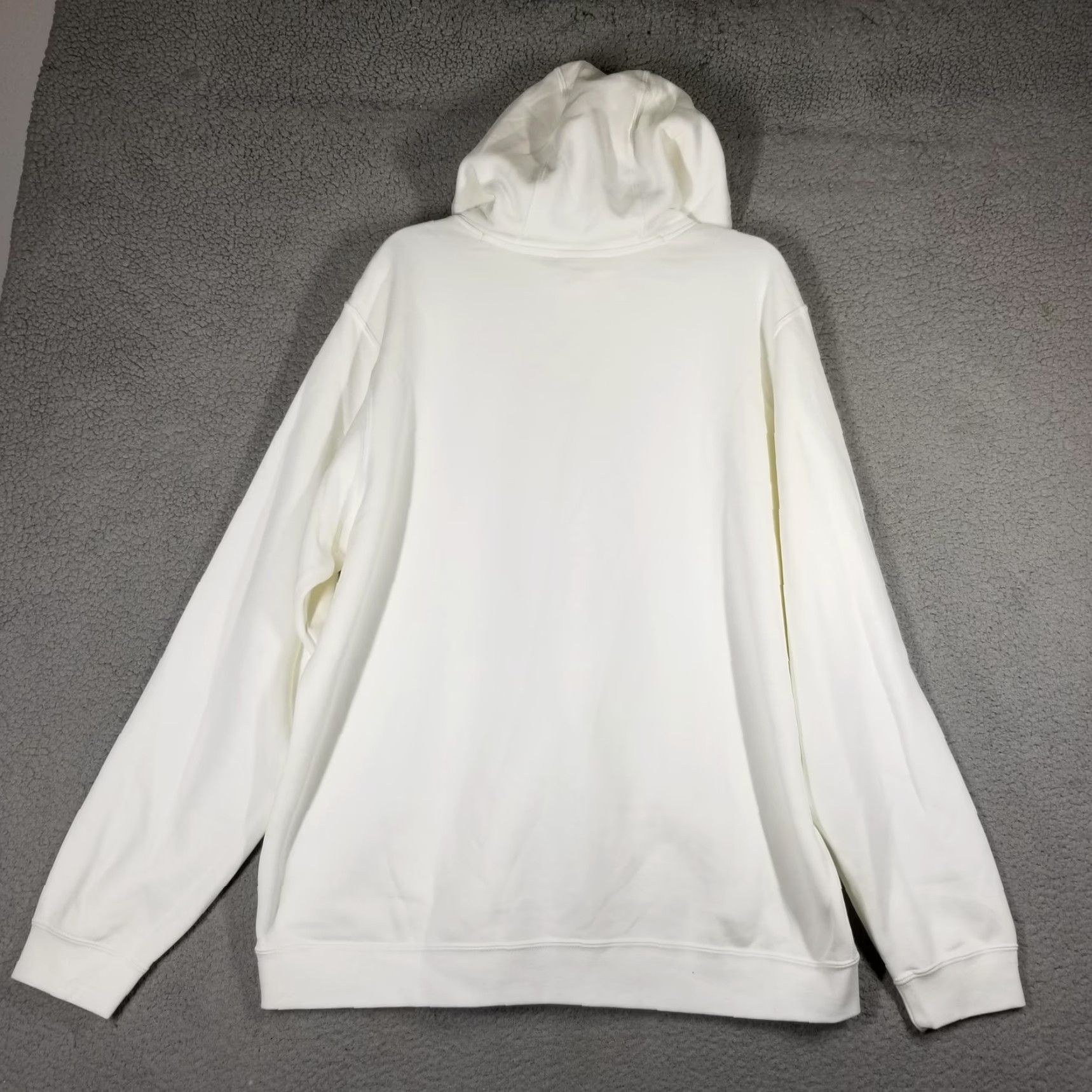 Nike Nike Hoodie Mens XL White Club Fleece Baseball Swoosh Pullover Sweatshirt Logo Size US XL / EU 56 / 4 - 2 Thumbnail