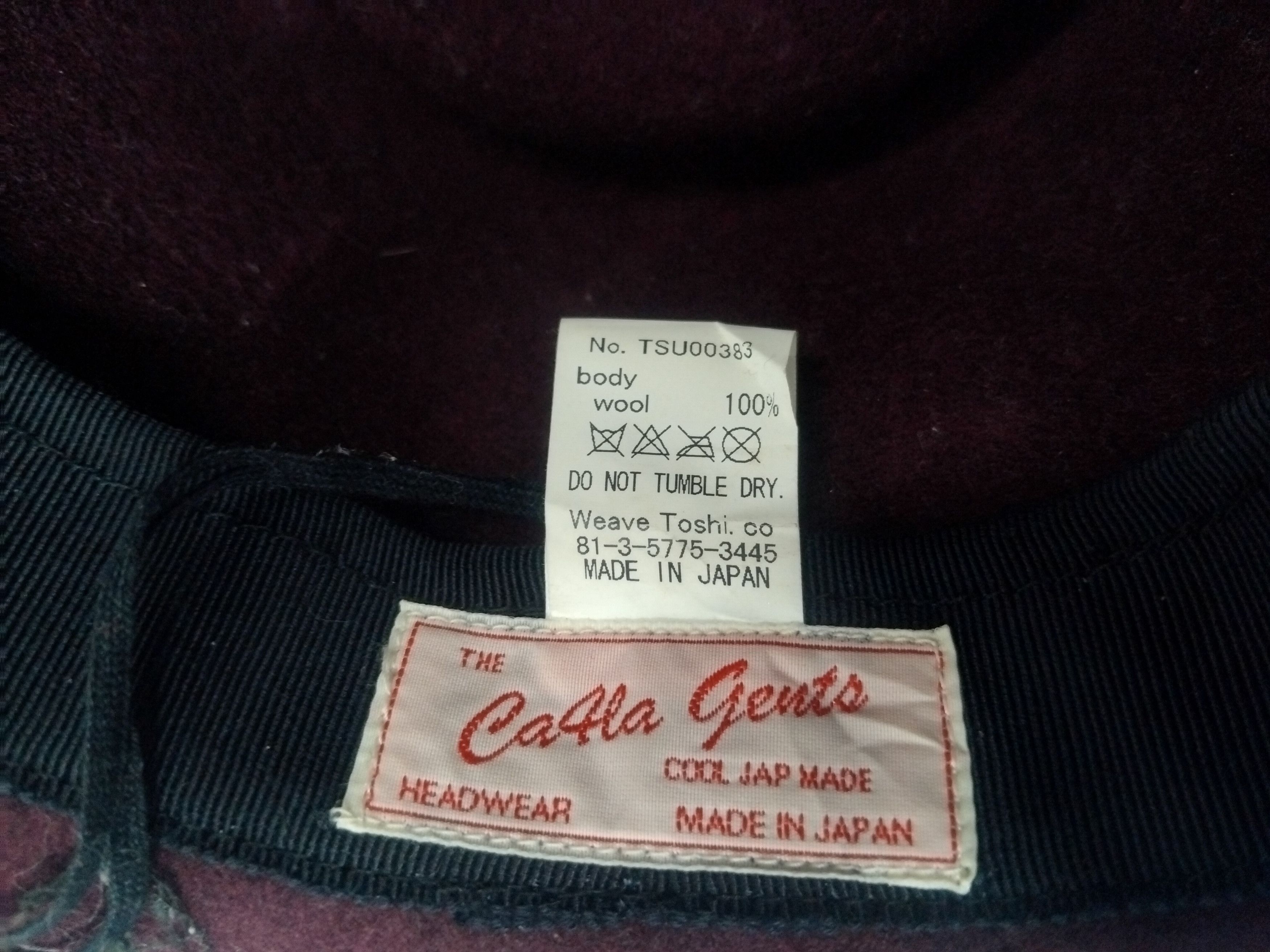 CA4LA CA4LA Made in Japan marron wool fedora hat Size ONE SIZE - 2 Thumbnail