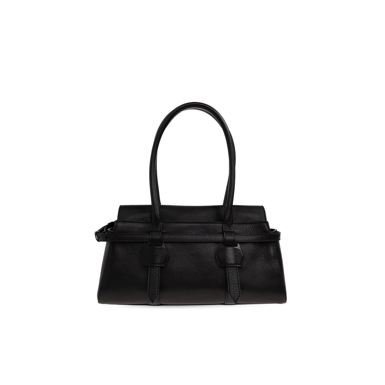 Dries Van Noten DSQUARED2 Twin Black Leather Shoulder Bag New & Authentic Size ONE SIZE - 2 Thumbnail
