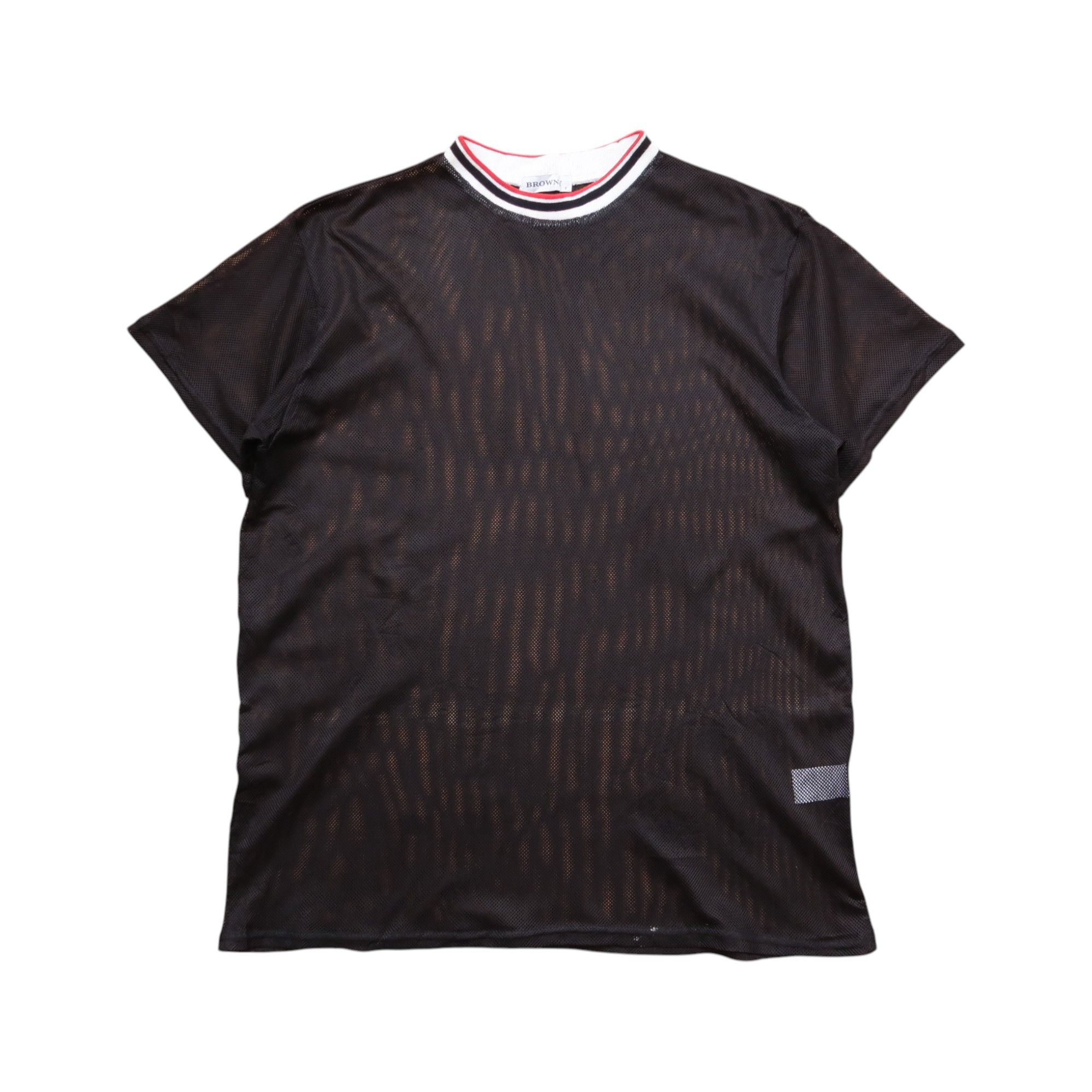 Japanese Brand 2000s Browny Japan Mesh T-Shirt Punk Style Size US M / EU 48-50 / 2 - 1 Thumbnail