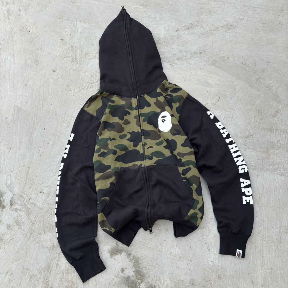Bape Bape Full Zip Camo Hoodie Size US M / EU 48-50 / 2 - 1 Thumbnail