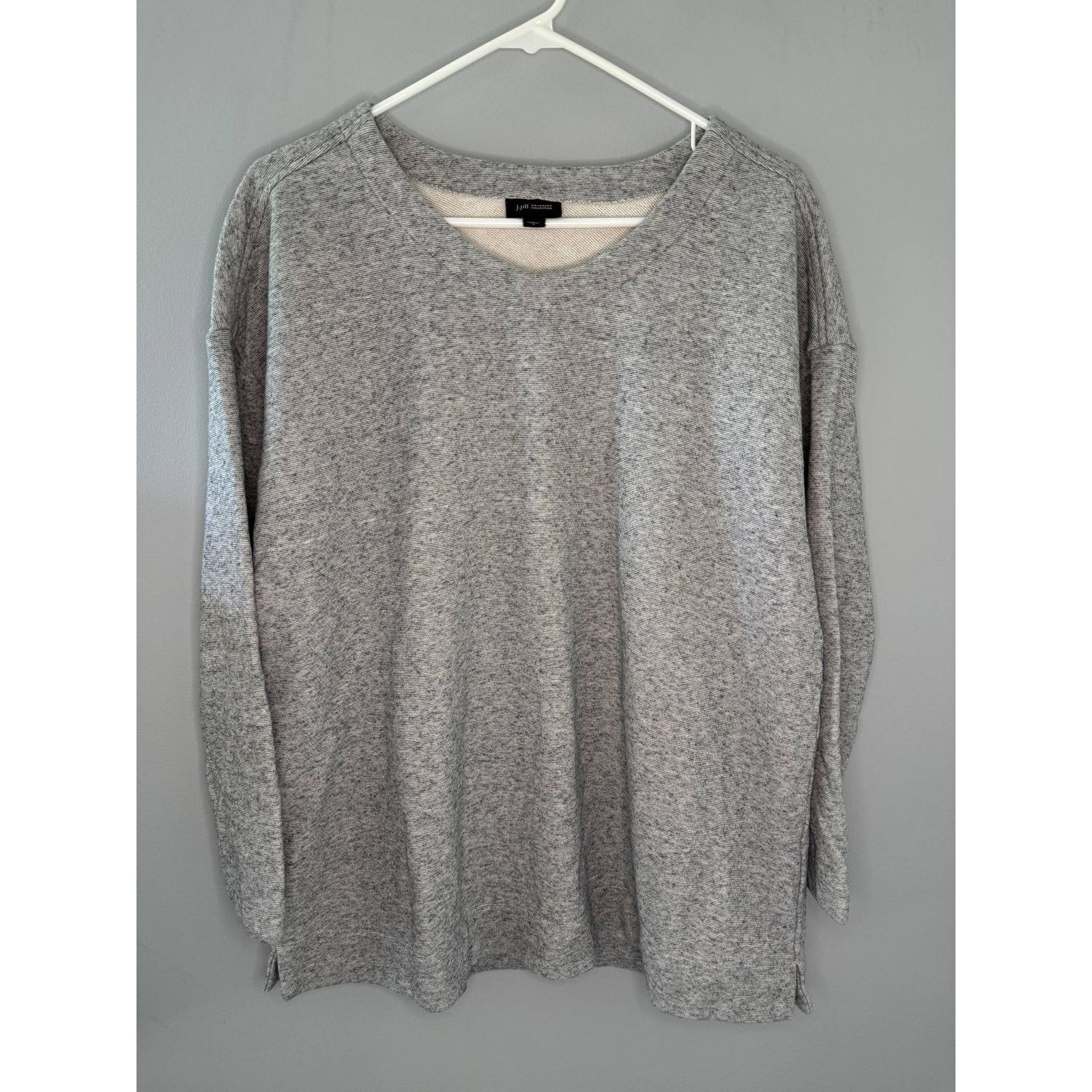 Other J. Jill Wearever Collection Long Sleeve Sweater Gray S Size S / US 4 / IT 40 - 1 Thumbnail