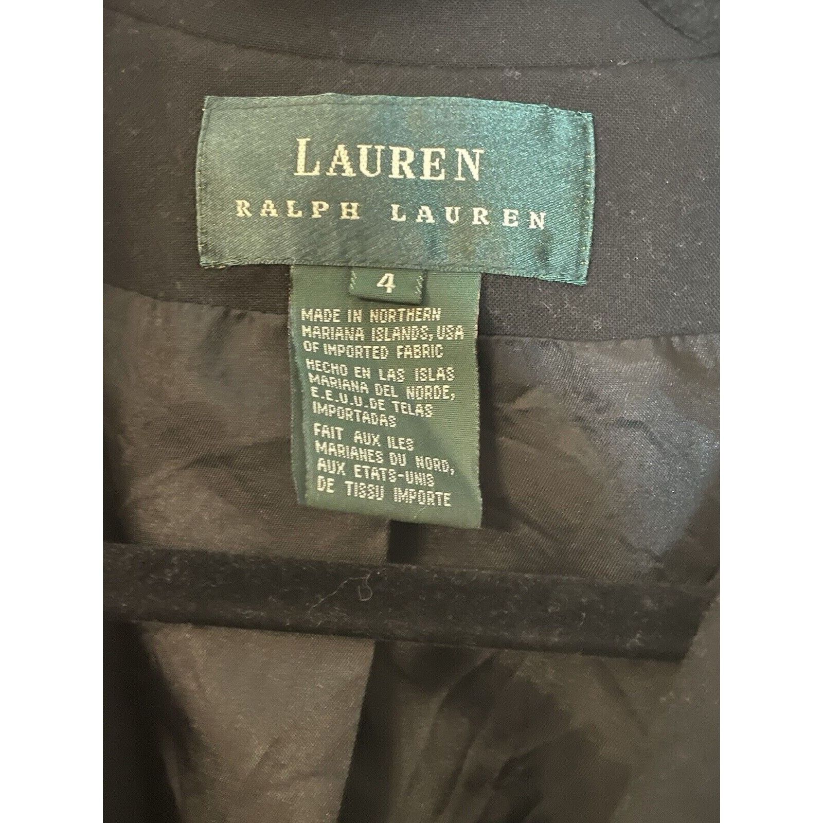 Ralph Lauren LAUREN RALPH LAUREN Women's Size 4 Jacket. Size S / US 4 / IT 40 - 3 Thumbnail