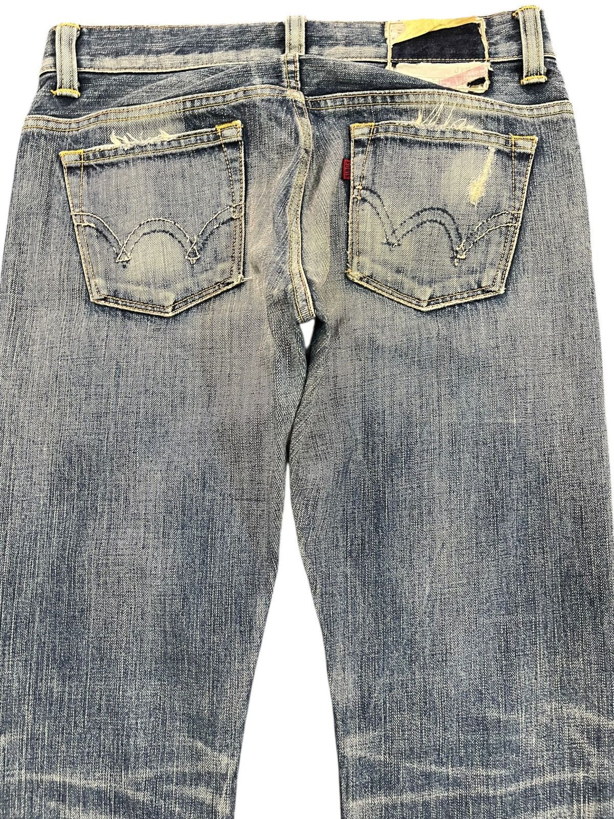 Edwin × Le Grande Bleu (L.G.B.) Vintage Edwin 503 Flare Bell Bottom Denim Size US 30 / EU 46 - 6 Thumbnail