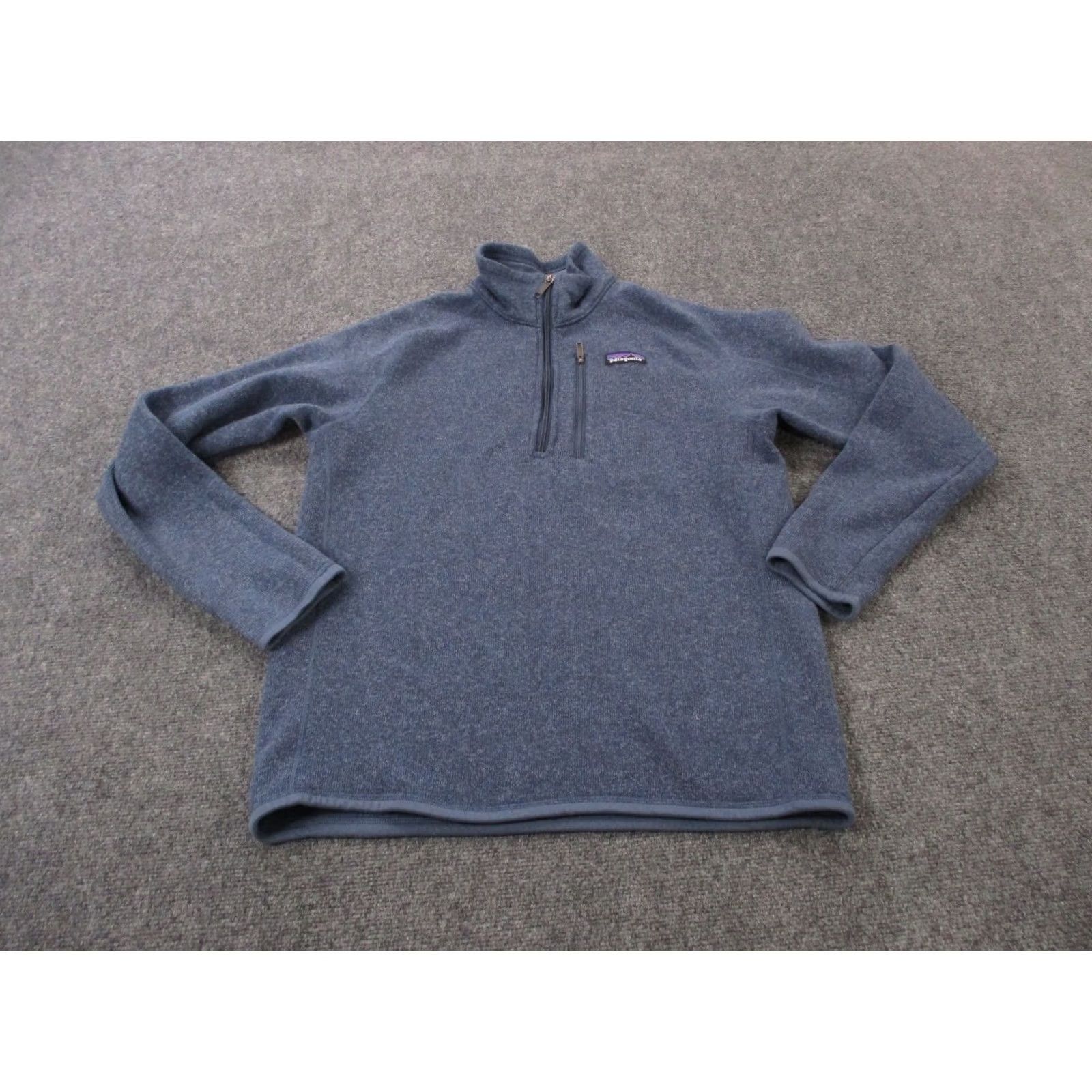 Patagonia Patagonia Jacket Men M Better Sweater Fleece Outdoor Windbreaker Zip Pockets 1/4 Zip Lightweight Blue Regular Mens Size US M / EU 48-50 / 2 - 2 Thumbnail