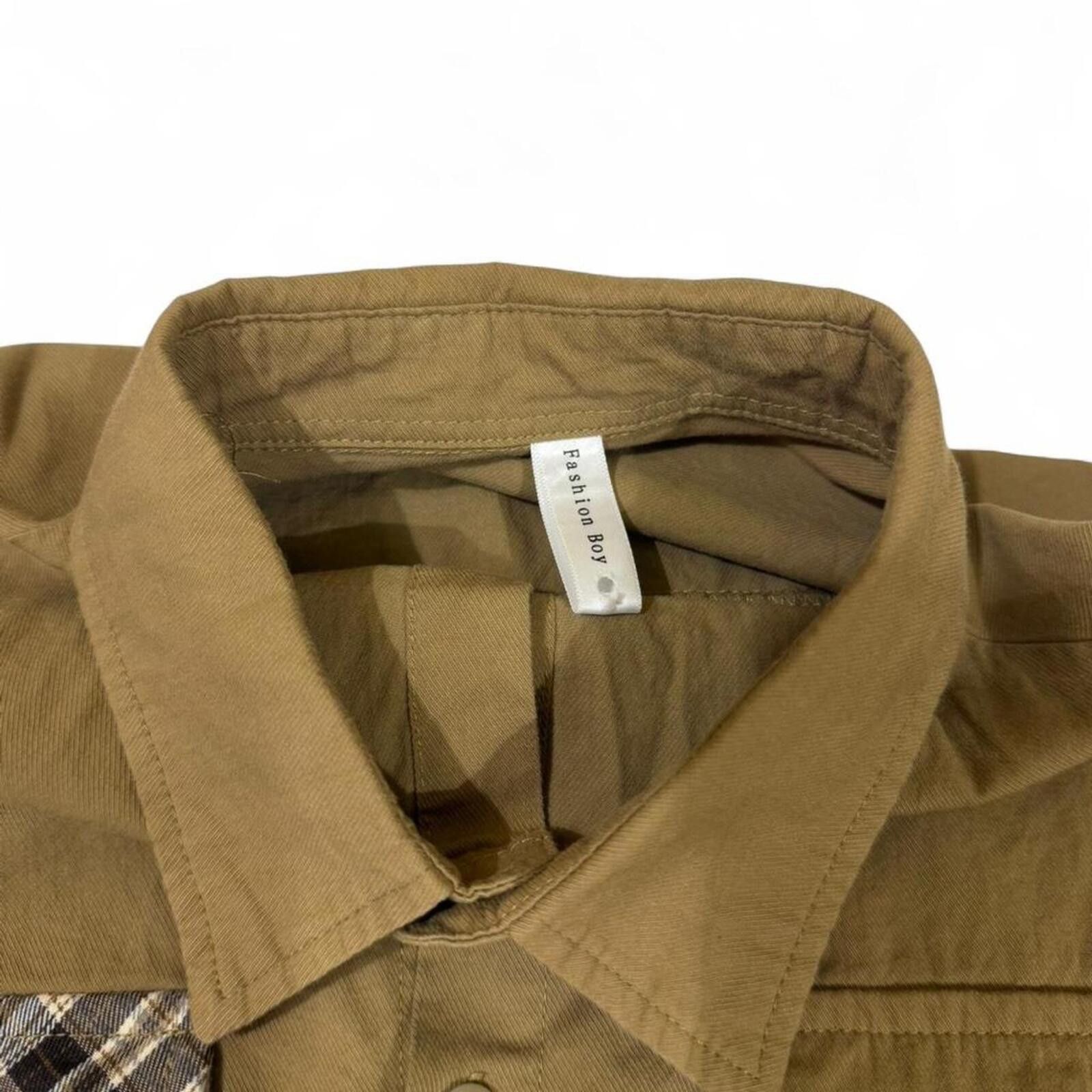 Ed Hardy Fashion Boy brown button up shirt Size US L / EU 52-54 / 3 - 5 Thumbnail