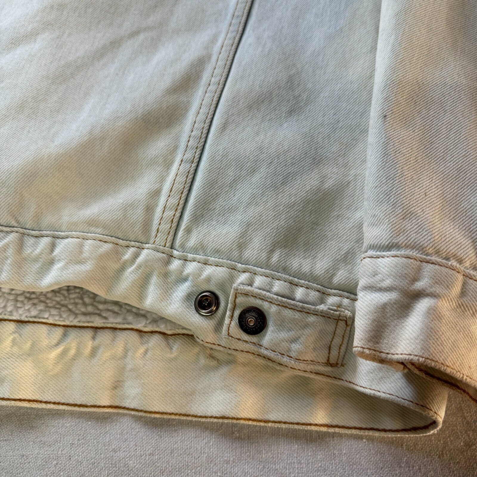 Levi's Vintage 90s Levis Sherpa Lined Denim Jean 527 70609 Jacket M Size US M / EU 48-50 / 2 - 11 Thumbnail