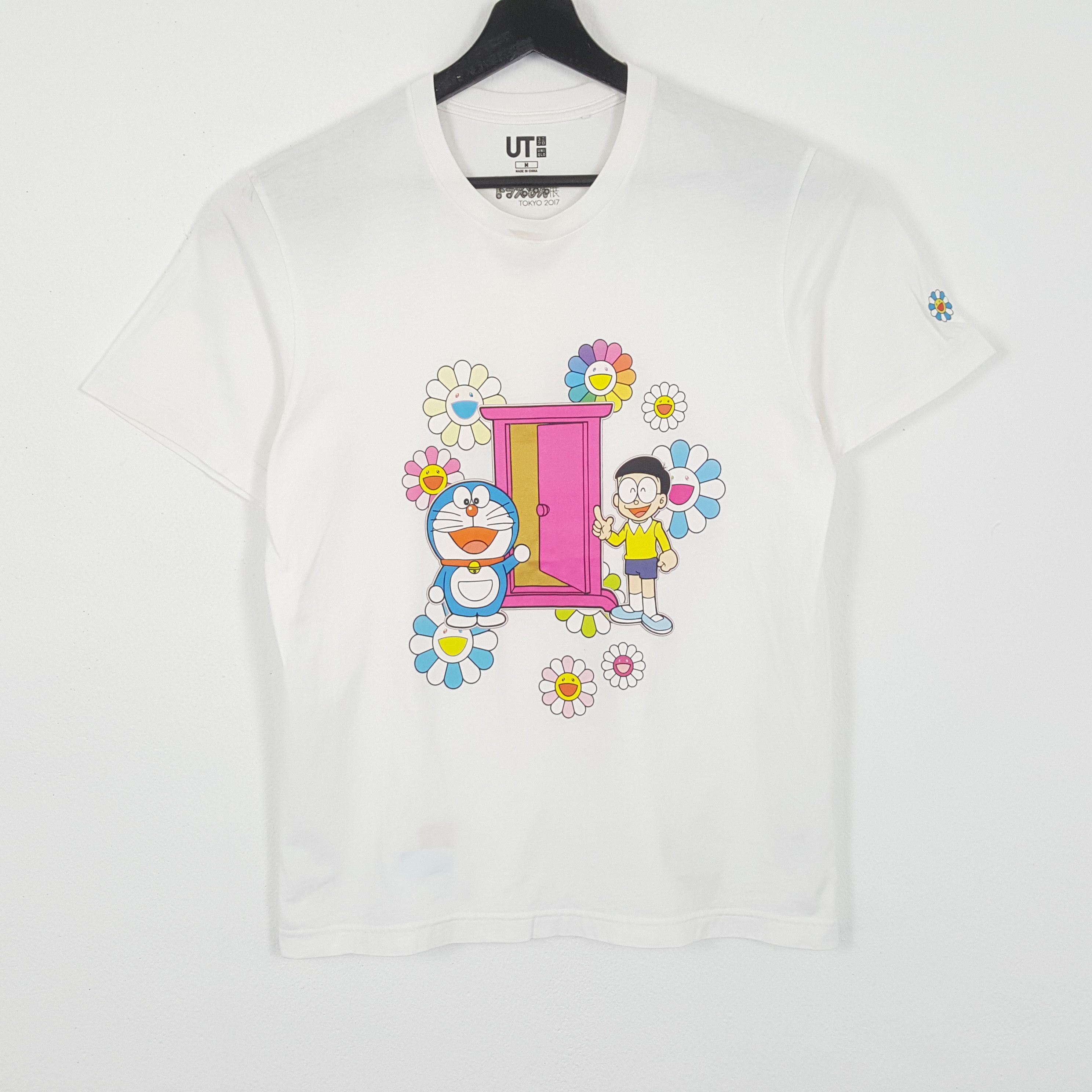Uniqlo X DORAEMON X Takashi Murakami Streetwear Tshirt