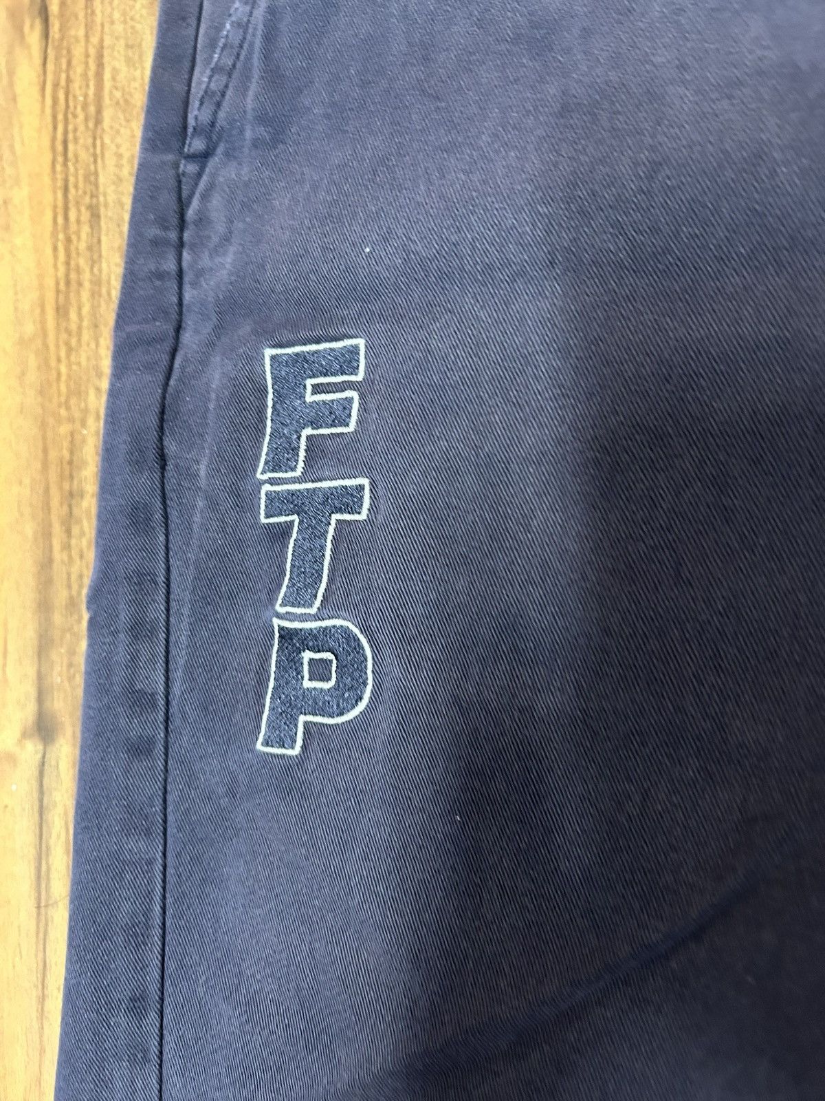 Fuck The Population FTP Navy Chino Pants FW21 Size 34 Size US 34 / EU 50 - 3 Thumbnail