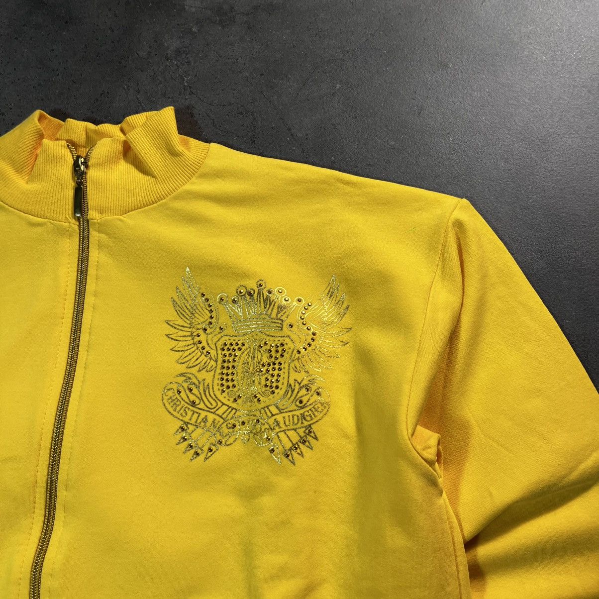 Ed Hardy Vintage Y2K Ed Hardy Swag Zip Sweatshirt Big Logo Skull Size US L / EU 52-54 / 3 - 11 Thumbnail