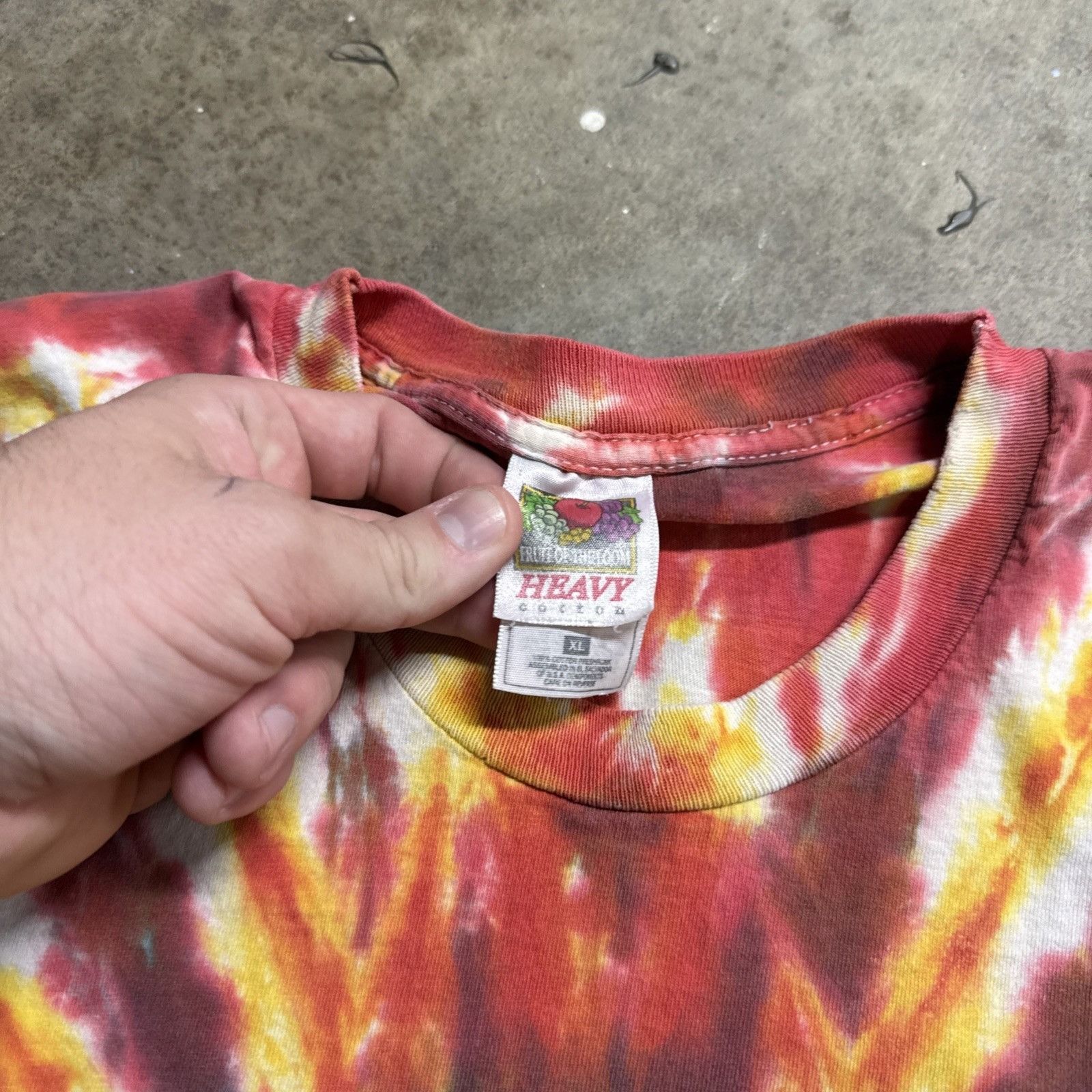 Rap Tees Vintage Bob Marley Shirt Mens XL Red 90s Tie Dye Band Tee Size US XL / EU 56 / 4 - 3 Thumbnail