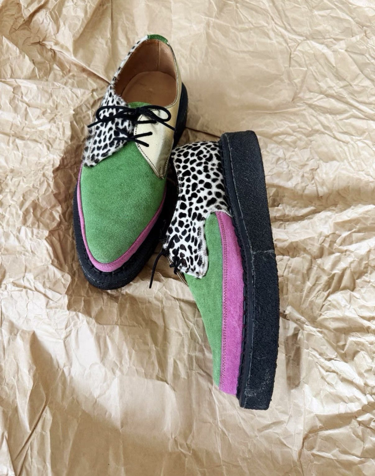 George Cox George Cox × Comme des Garçons leather shoes Size US 7 / EU 40 - 3 Thumbnail